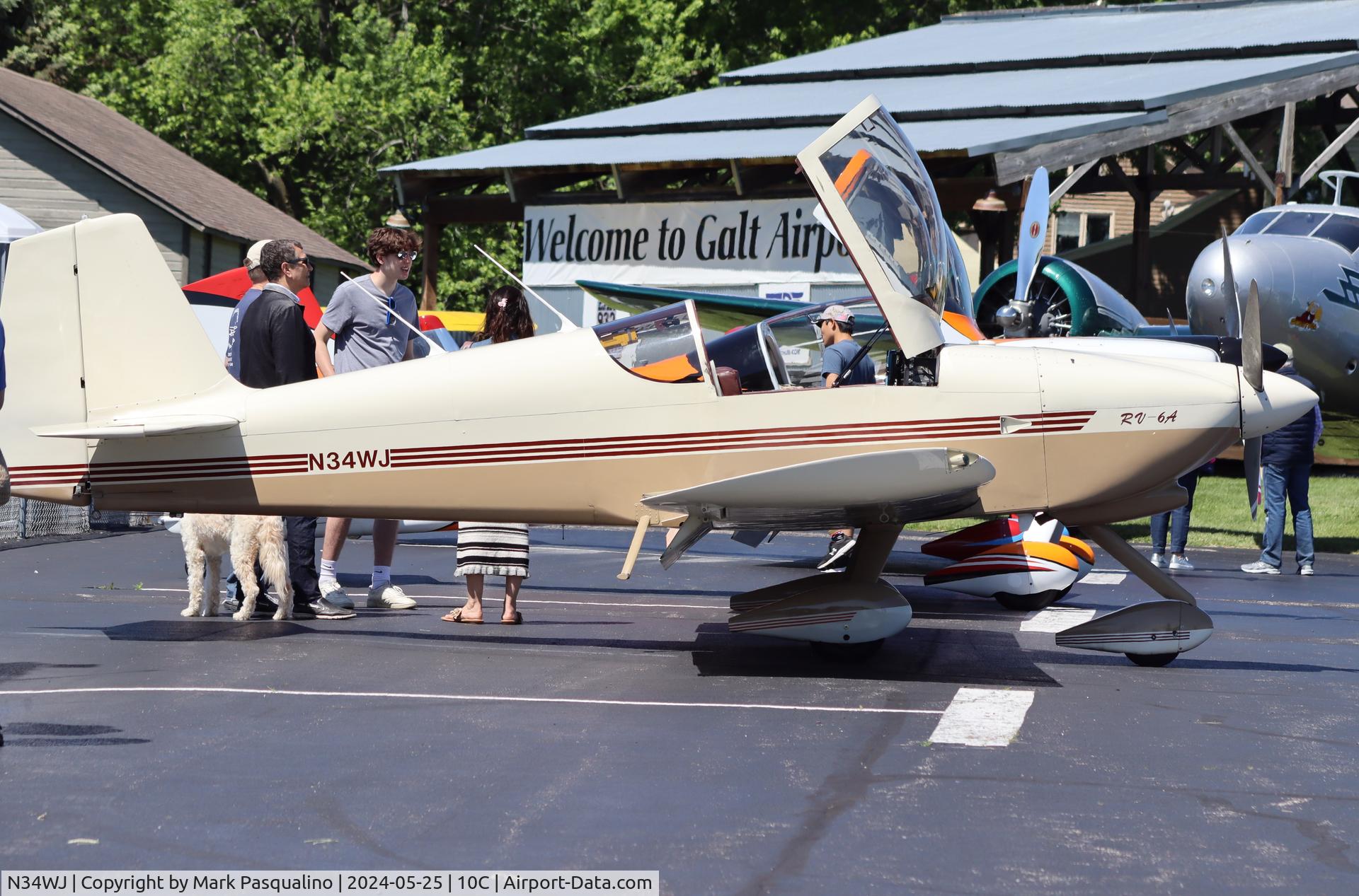 N34WJ, 1994 Vans RV-6A C/N 20493, Vans RV-6A