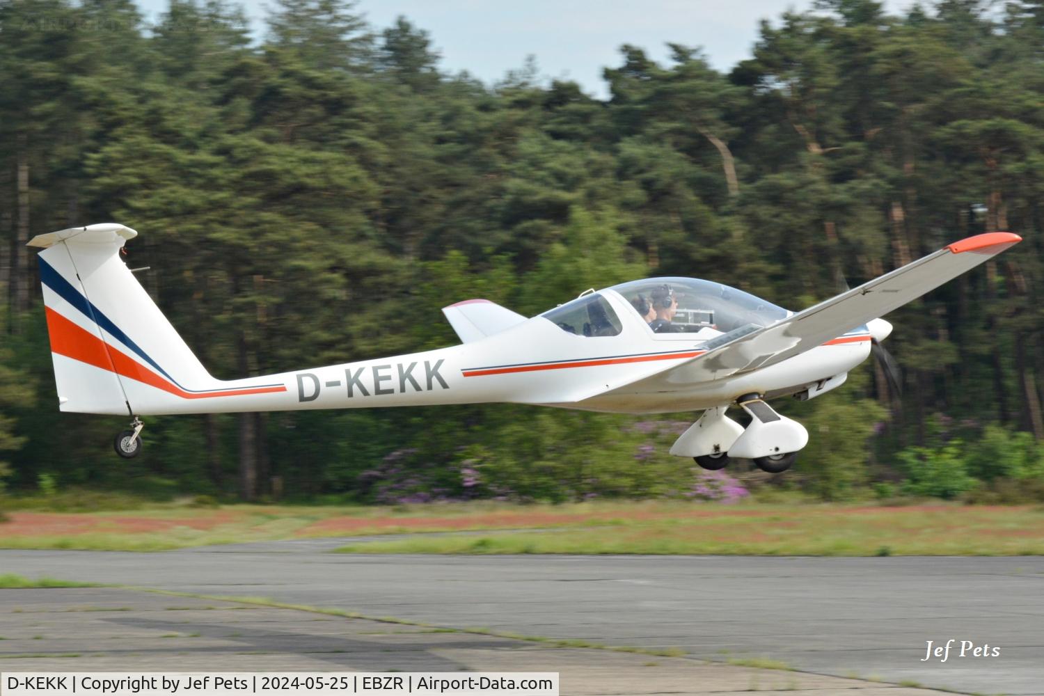 D-KEKK, 1987 Hofmann H-36 Dimona C/N 36248, D-KEKK at Zoersel.