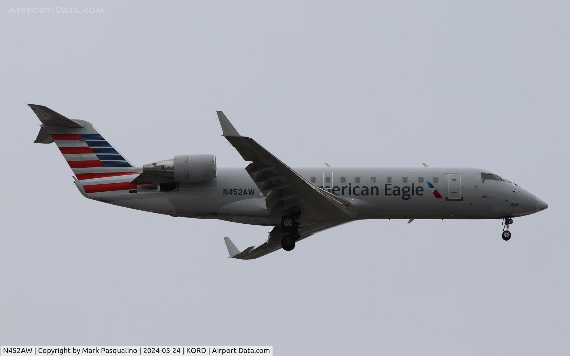 N452AW, 2003 Bombardier CRJ-200LR (CL-600-2B19) C/N 7835, CL-600-2B19