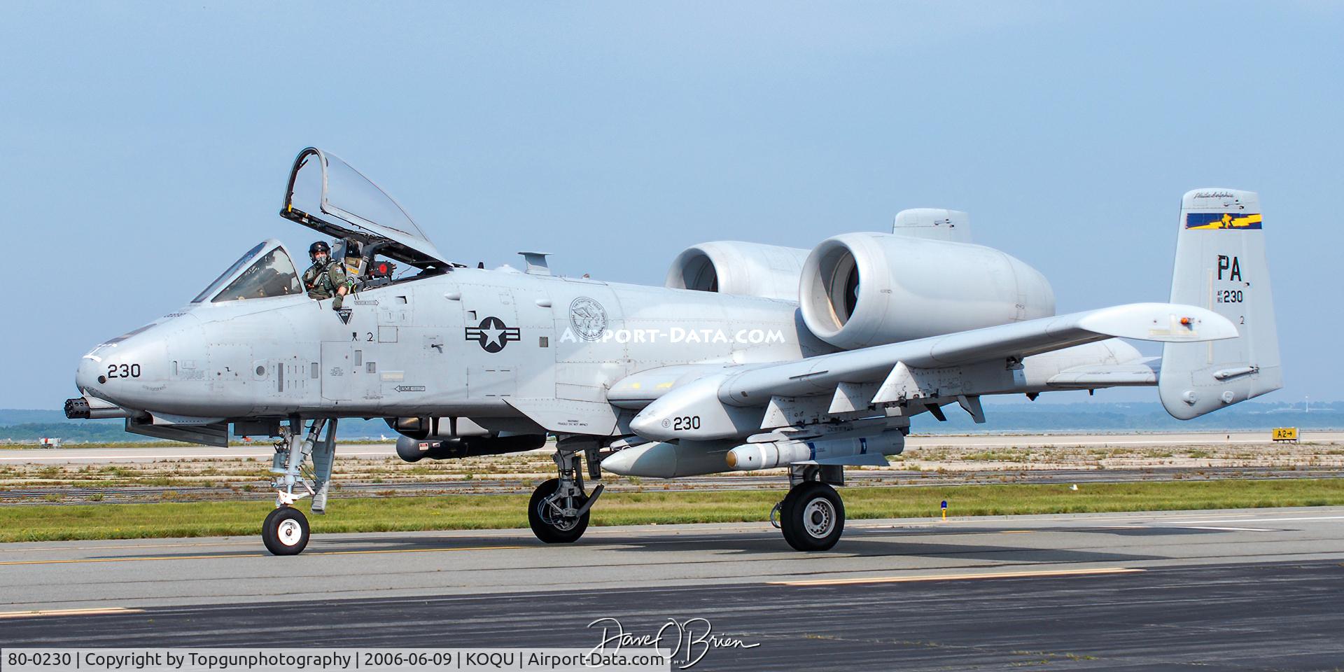 80-0230, 1980 Fairchild Republic A-10C Thunderbolt II C/N A10-0580, back when it was with the 111th FW at Willow Grove NAS