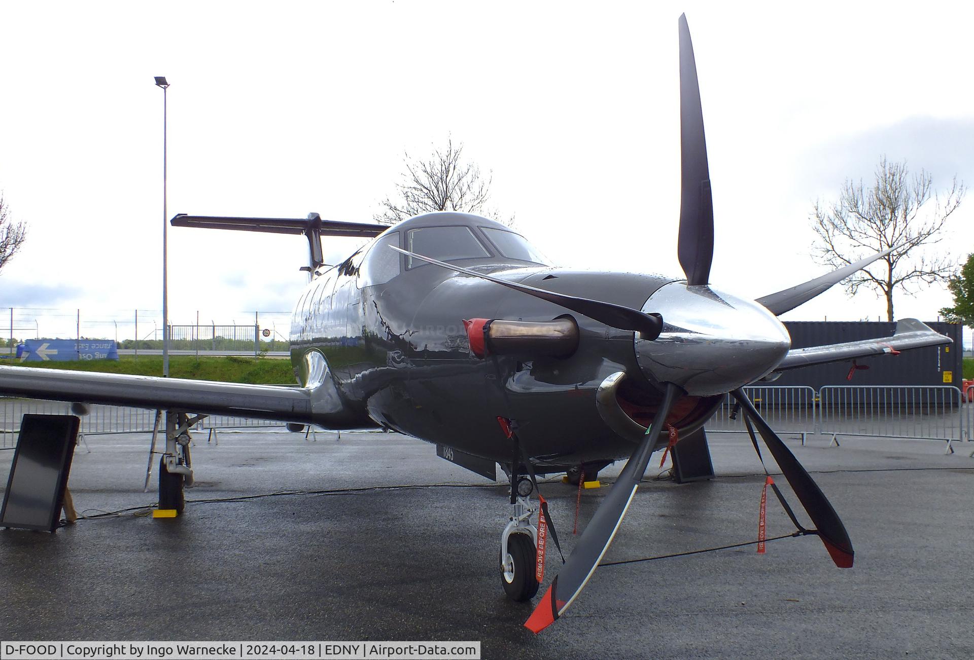 D-FOOD, 2015 Pilatus PC-12/47E C/N 1590, Pilatus PC-12/47E at the AERO 2024, Friedrichshafen
