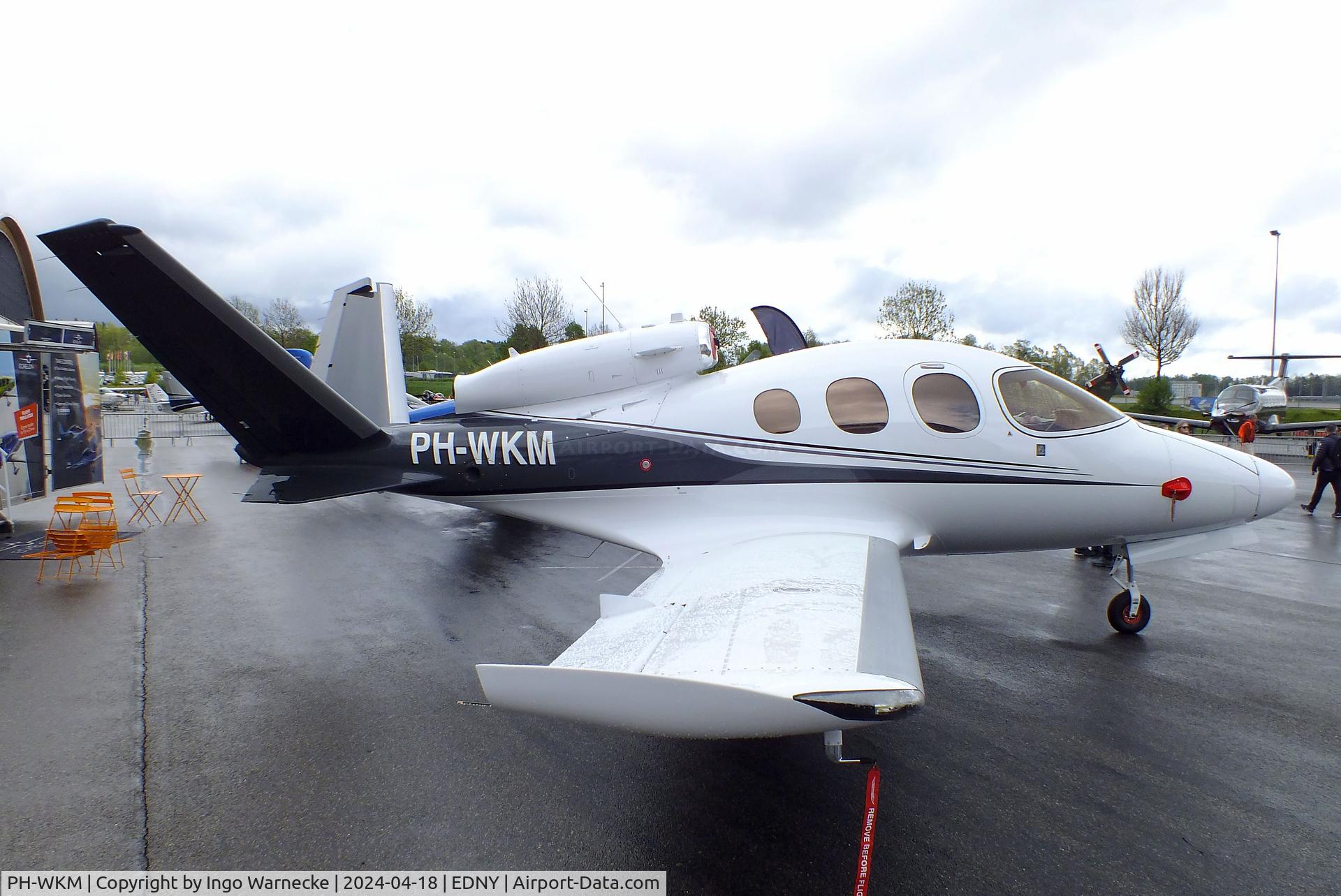 PH-WKM, 2018 Cirrus SF50 Vision C/N 0071, Cirrus SF50 Vision Jet at the AERO 2024, Friedrichshafen