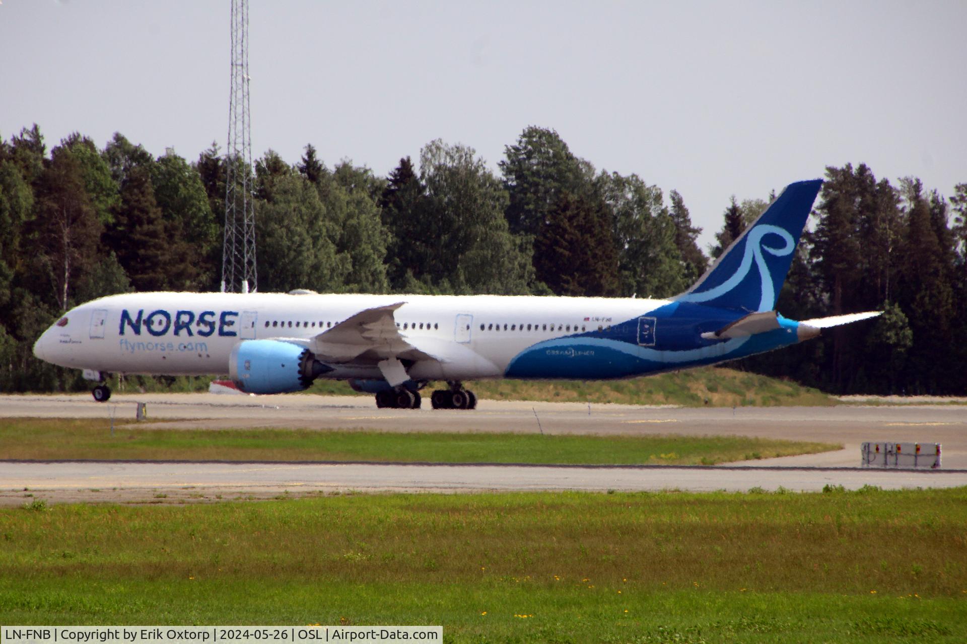 LN-FNB, 2019 Boeing 787-9 Dreamliner C/N 63346, LN-FNB in OSL