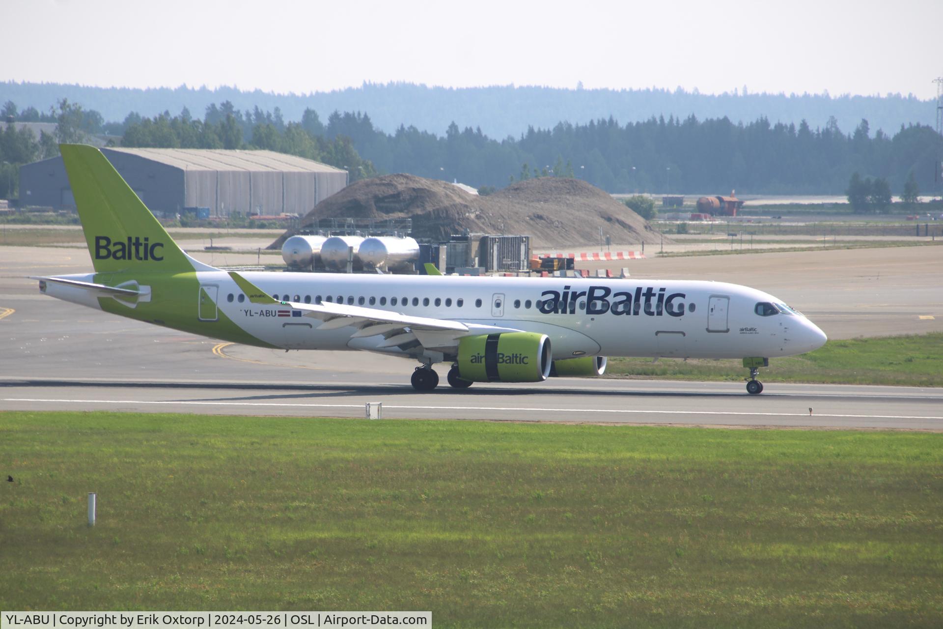 YL-ABU, 2024 Airbus A220-300 C/N 55264, YL-ABU in OSL