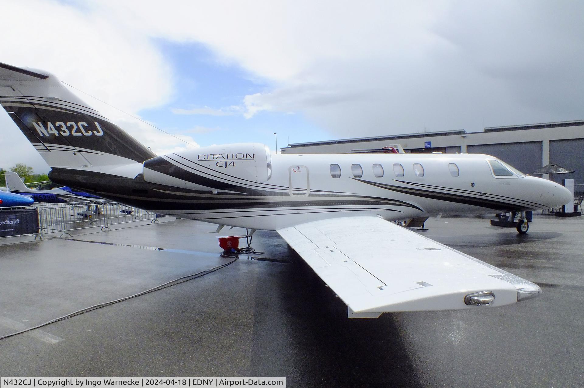 N432CJ, 2023 Cessna 525C CitationJet CJ4 CitationJet CJ4 C/N 525C0432, Cessna 525C CitationJet CJ4 at the AERO 2024, Friedrichshafen