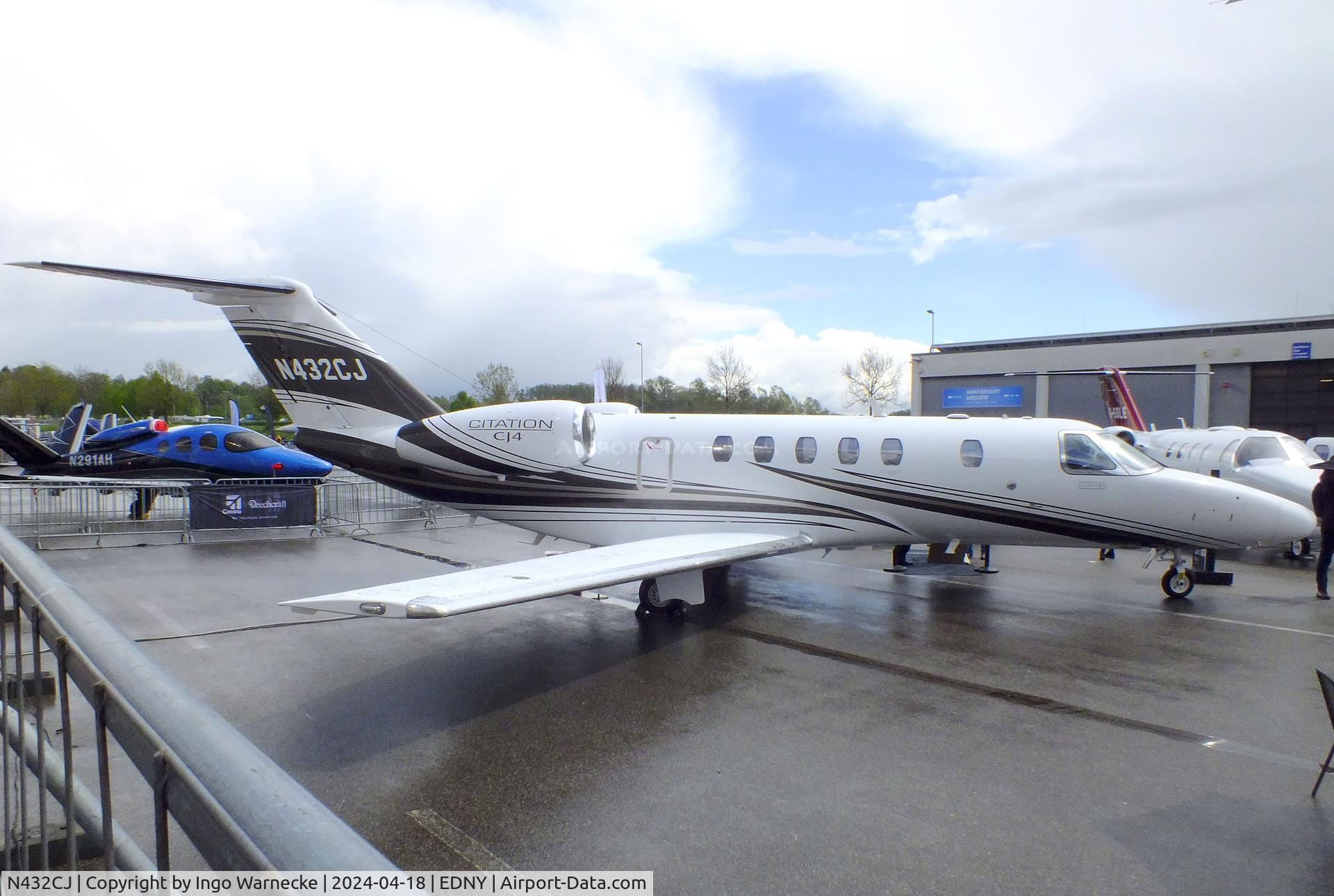 N432CJ, 2023 Cessna 525C CitationJet CJ4 CitationJet CJ4 C/N 525C0432, Cessna 525C CitationJet CJ4 at the AERO 2024, Friedrichshafen