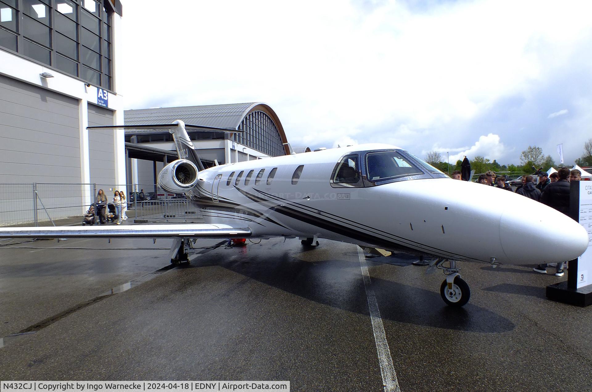 N432CJ, 2023 Cessna 525C CitationJet CJ4 CitationJet CJ4 C/N 525C0432, Cessna 525C CitationJet CJ4 at the AERO 2024, Friedrichshafen
