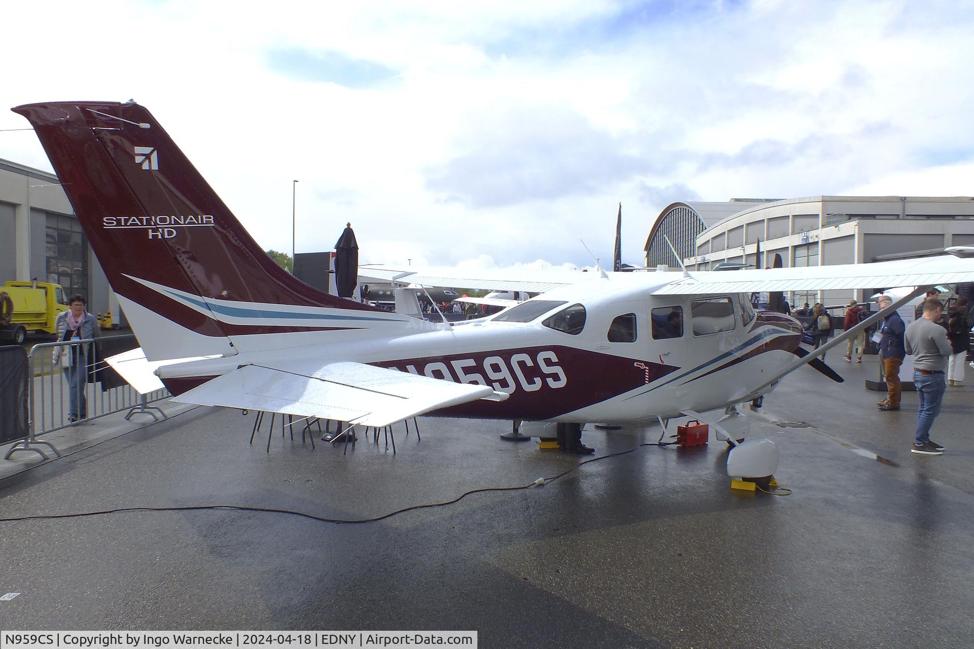 N959CS, 2024 Cessna T206H Turbo Stationair Turbo Stationair C/N T20609759, Cessna T206H Turbo Stationair at the AERO 2024, Friedrichshafen