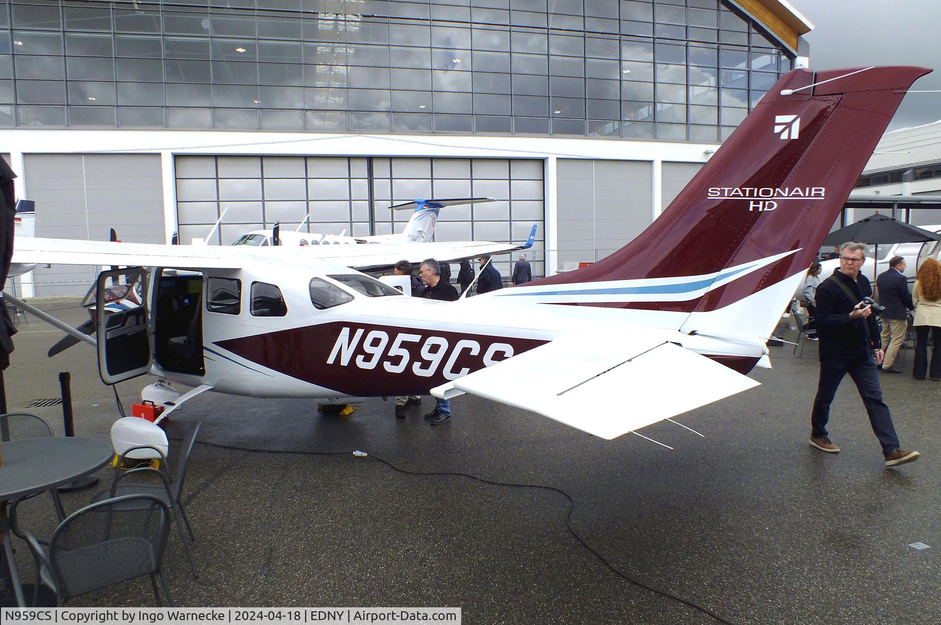 N959CS, 2024 Cessna T206H Turbo Stationair Turbo Stationair C/N T20609759, Cessna T206H Turbo Stationair at the AERO 2024, Friedrichshafen