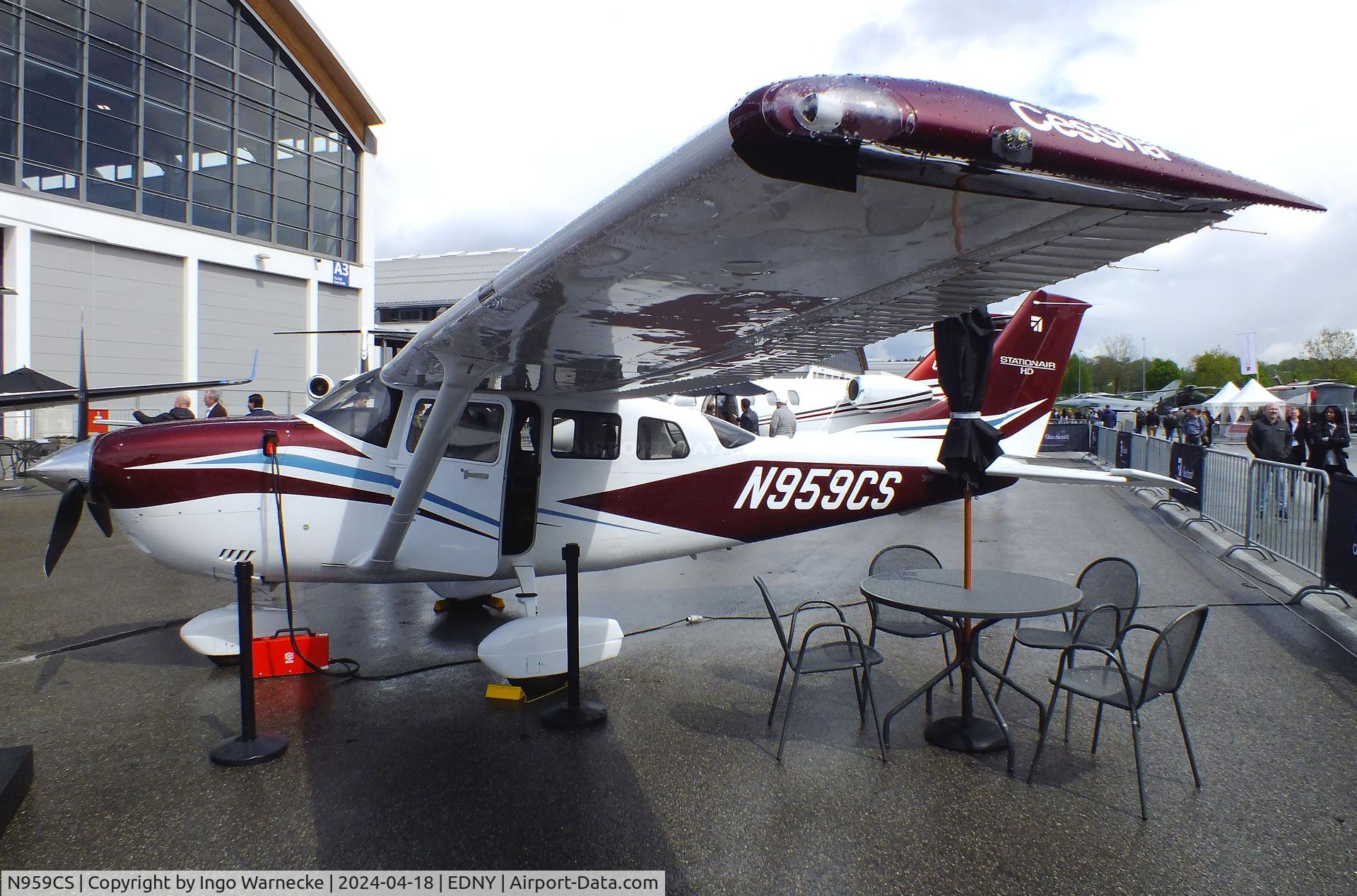 N959CS, 2024 Cessna T206H Turbo Stationair Turbo Stationair C/N T20609759, Cessna T206H Turbo Stationair at the AERO 2024, Friedrichshafen