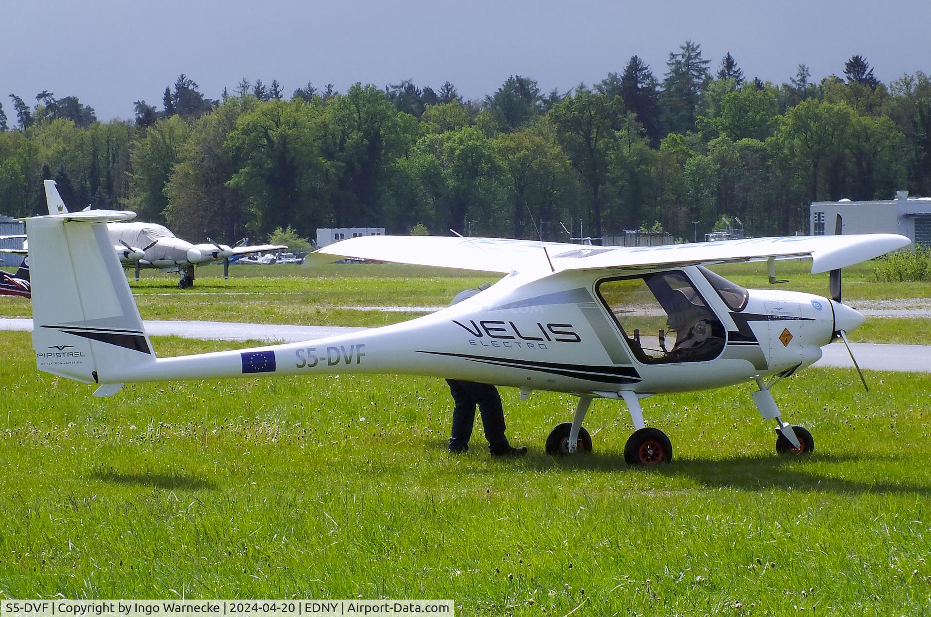 S5-DVF, Pipistrel SW 128 (Velis Electro) C/N not found_S5-DVF, Pipistrel SW 128 Velis Electro with electric motor at the AERO 2024, Friedrichshafen