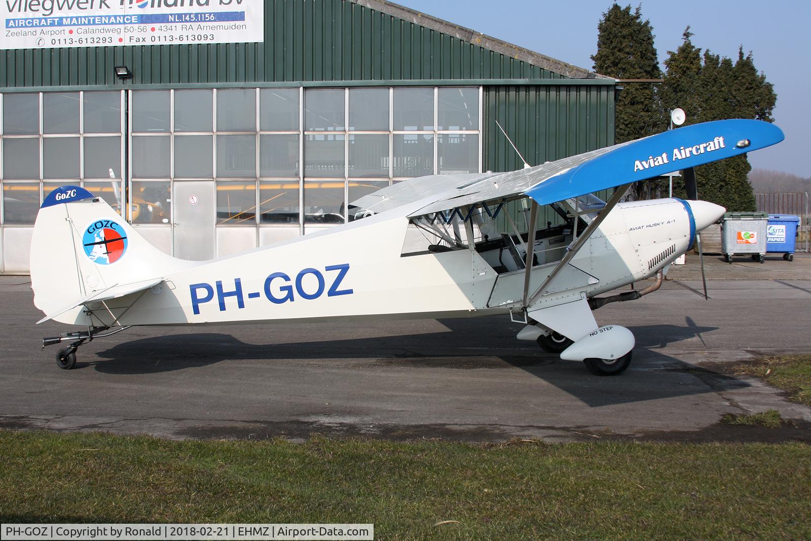 PH-GOZ, 2006 Aviat A-1B Husky C/N 1211, at ehmz