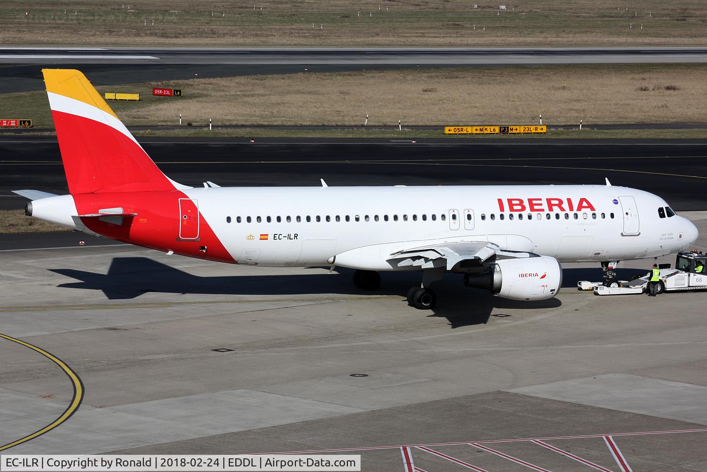 EC-ILR, 2002 Airbus A320-214 C/N 1793, at dus
