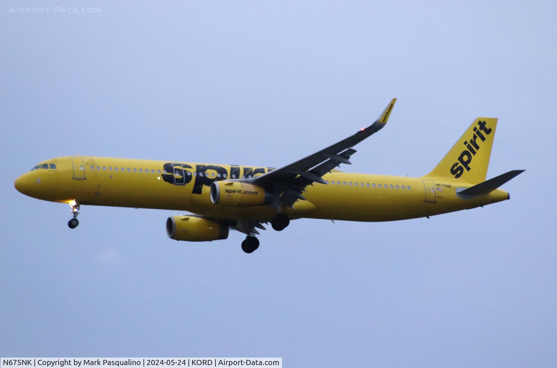 N675NK, 2017 Airbus A321-231 C/N 7668, Airbus A321-231