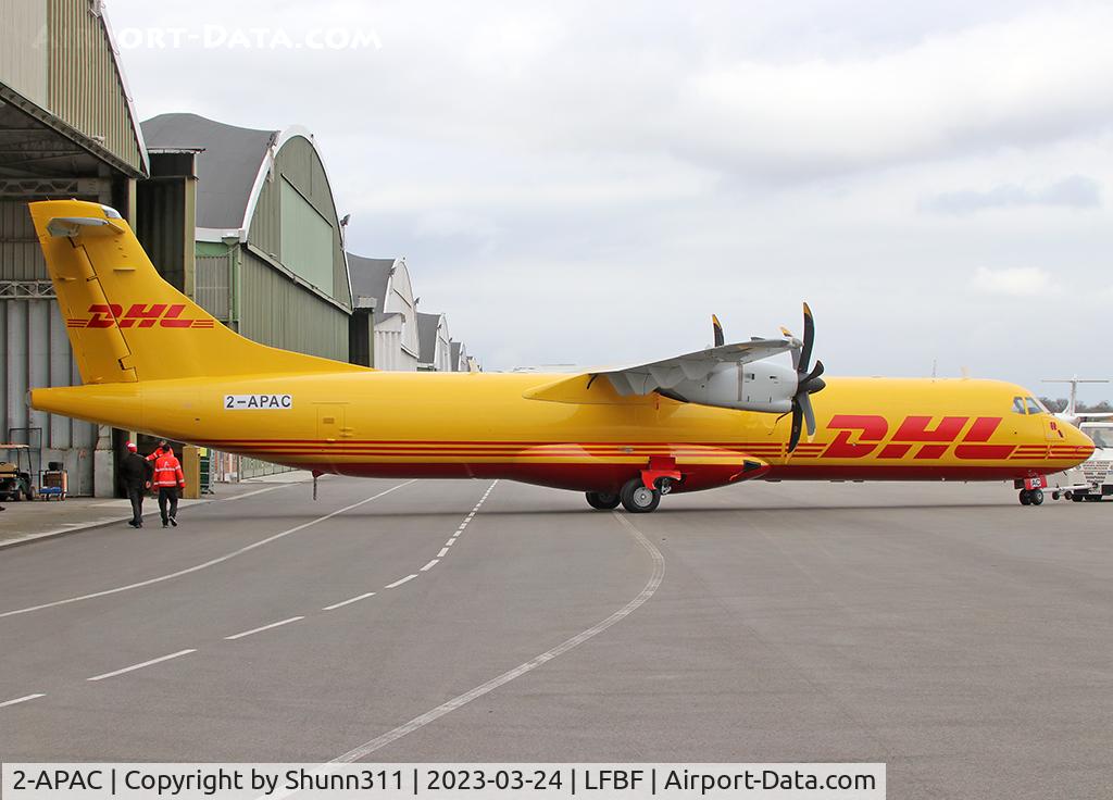 2-APAC, 2009 ATR 72-212A C/N 891, For Solenta Aviation as TR-LJR