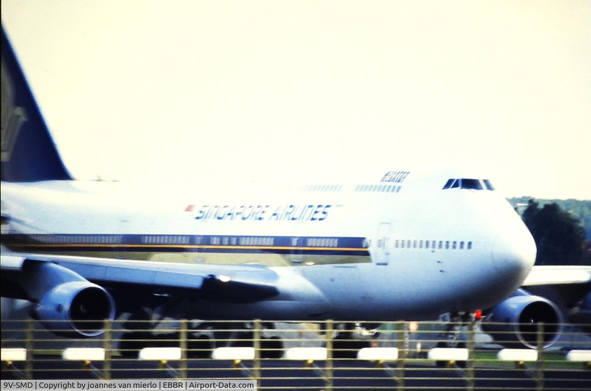 9V-SMD, 1989 Boeing 747-412 C/N 24064, EX-SLIDE