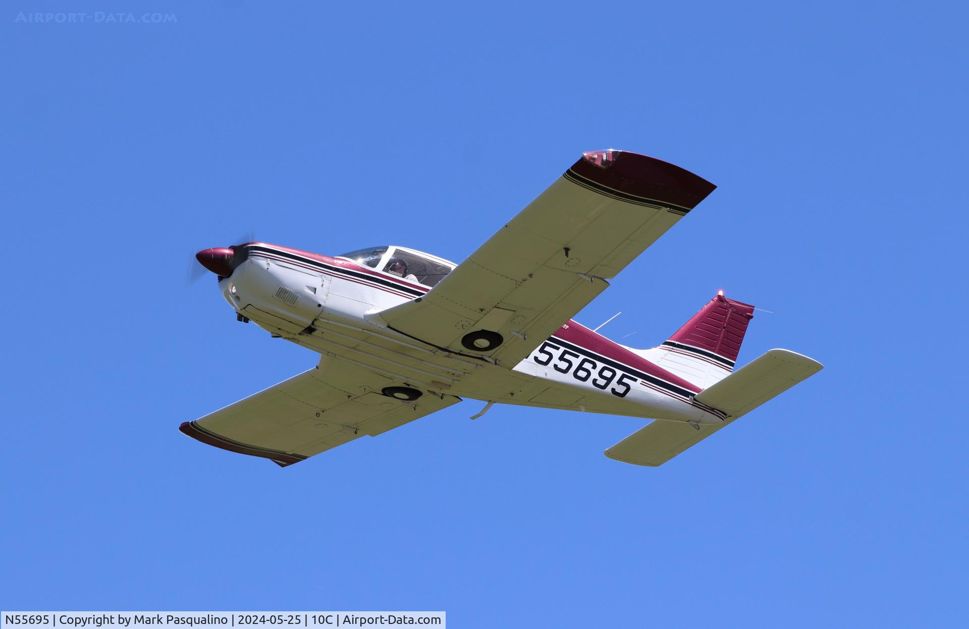 N55695, 1973 Piper PA-28R-200 Cherokee Arrow C/N 28R-7335273, Piper PA-28R-200