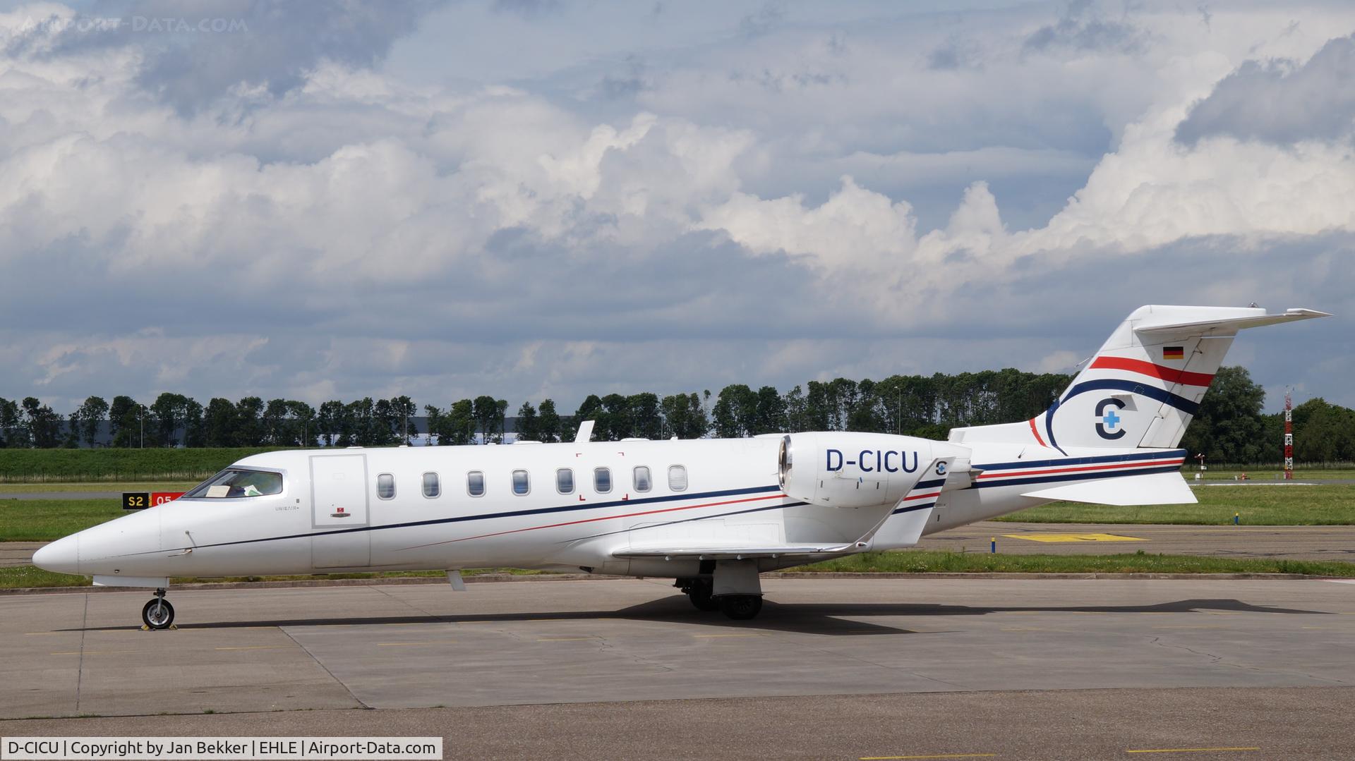 D-CICU, Bombardier Learjet 45 C/N r45-181, Lelystad Airport