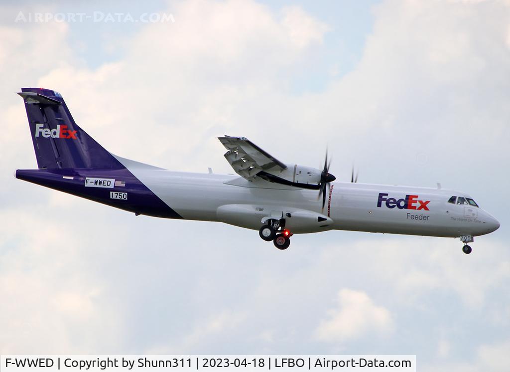 F-WWED, 2023 ATR 72-600F (72-212A C/N 1750, C/n 1750 - To be N709FE