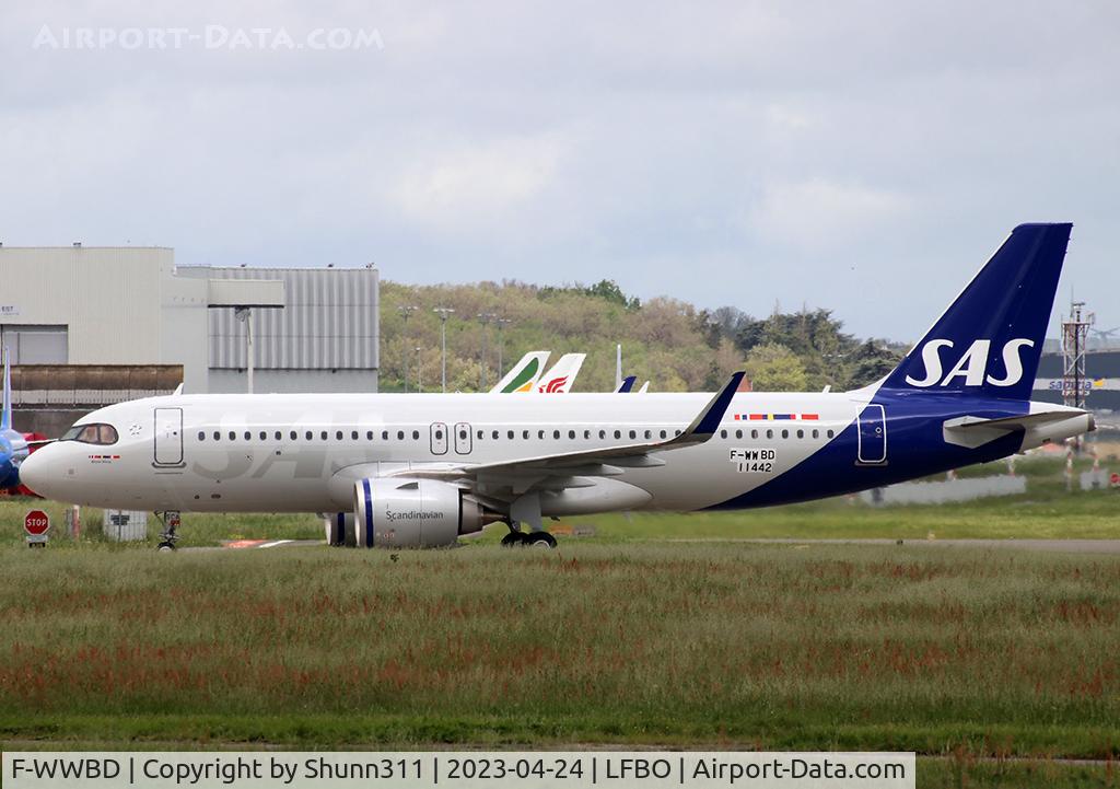 F-WWBD, 2023 Airbus A320-251N C/N 11442, C/n 11442 - To be EI-SCA