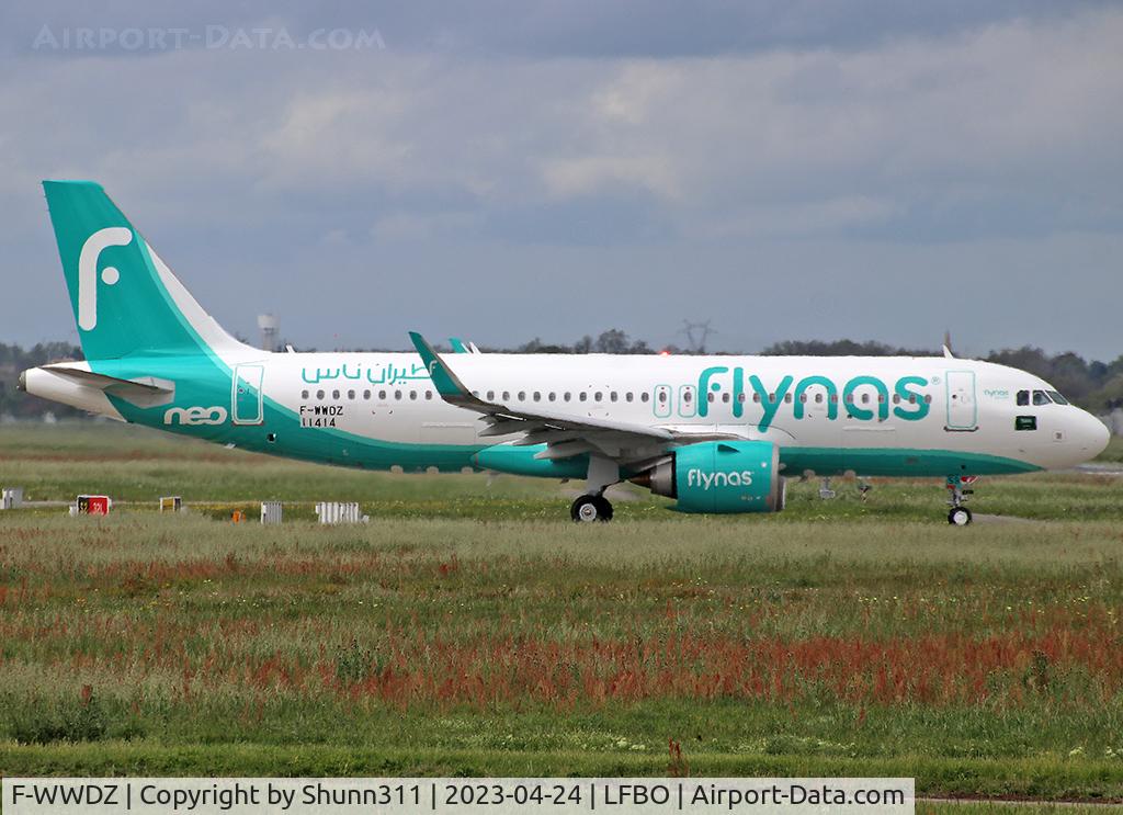 F-WWDZ, 2023 Airbus A320-251N C/N 11414, C/n 11414 - To be HZ-NS59