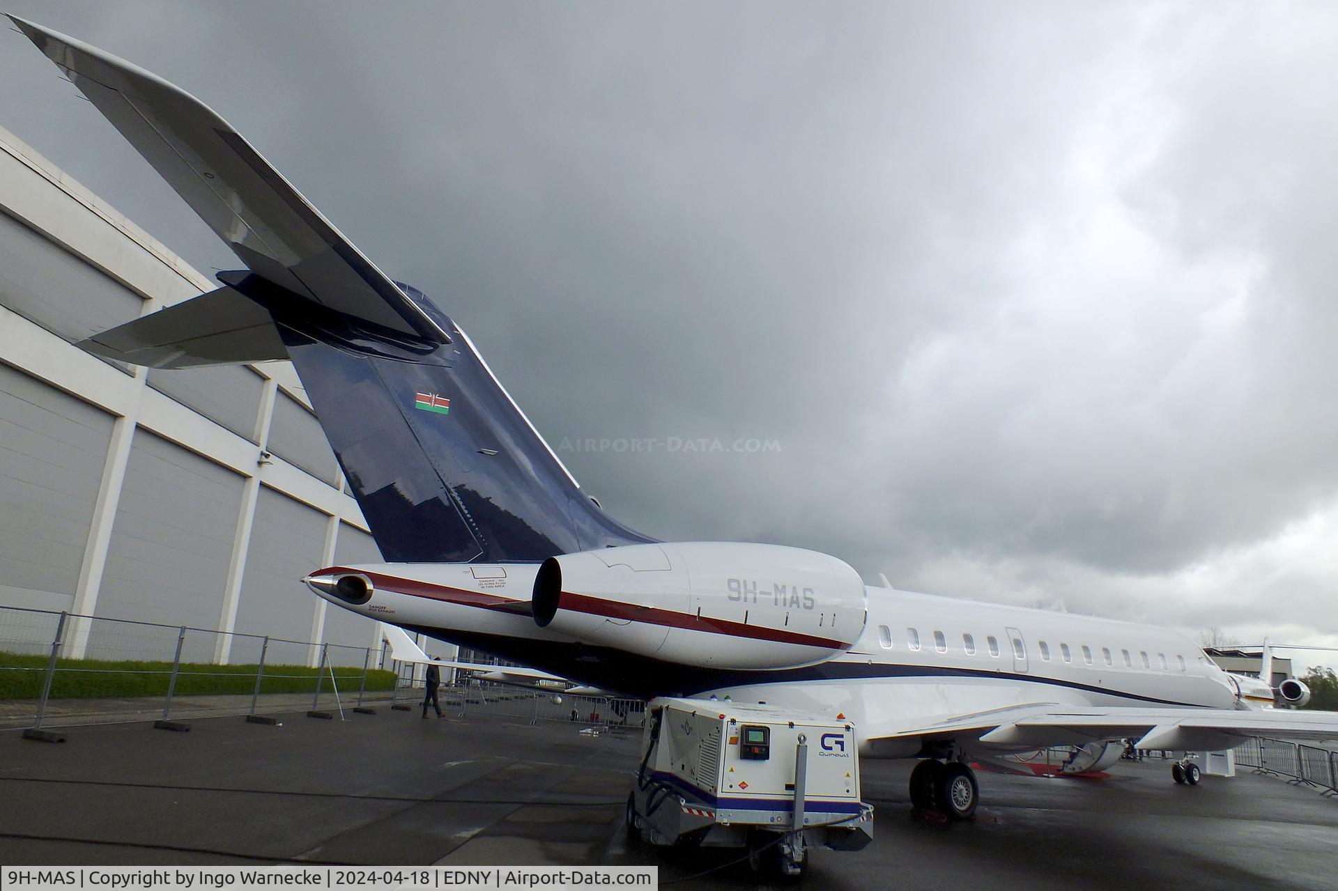 9H-MAS, 2021 Bombardier BD-700-1A11 Global 5500 C/N 60064, Gulfstream BD-700-1A11 Global 5500 at the AERO 2024, Friedrichshafen