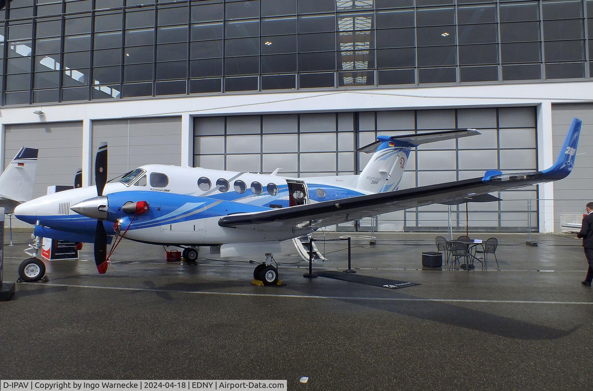 D-IPAV, 2023 Beechcraft B200GT Super King Air 260 C/N BY-454, Beechcraft B200GT Super King Air 260 at the AERO 2024, Friedrichshafen