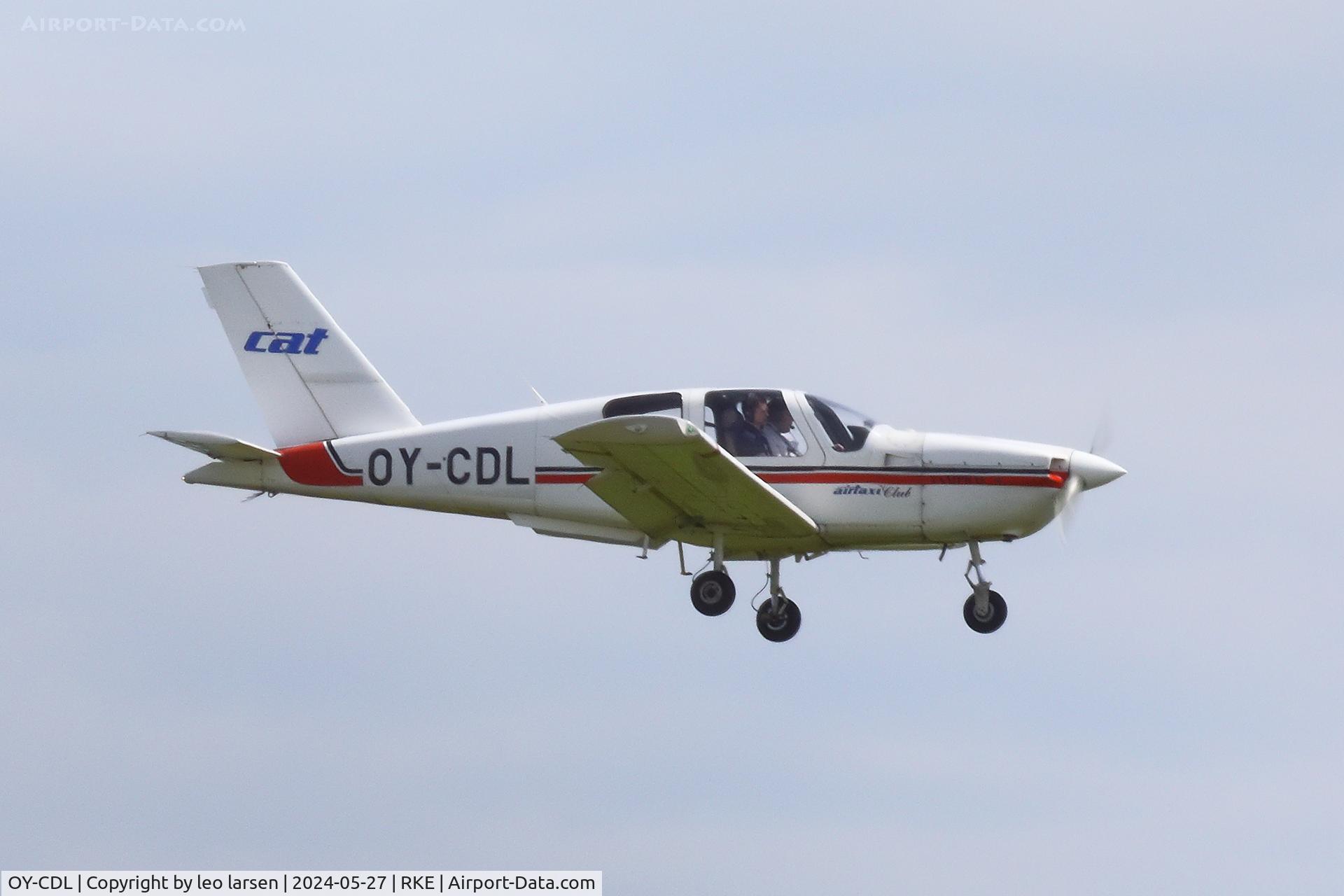 OY-CDL, 1991 Socata TB-9 Tampico C/N 1272, Roskilde 27.5.2024