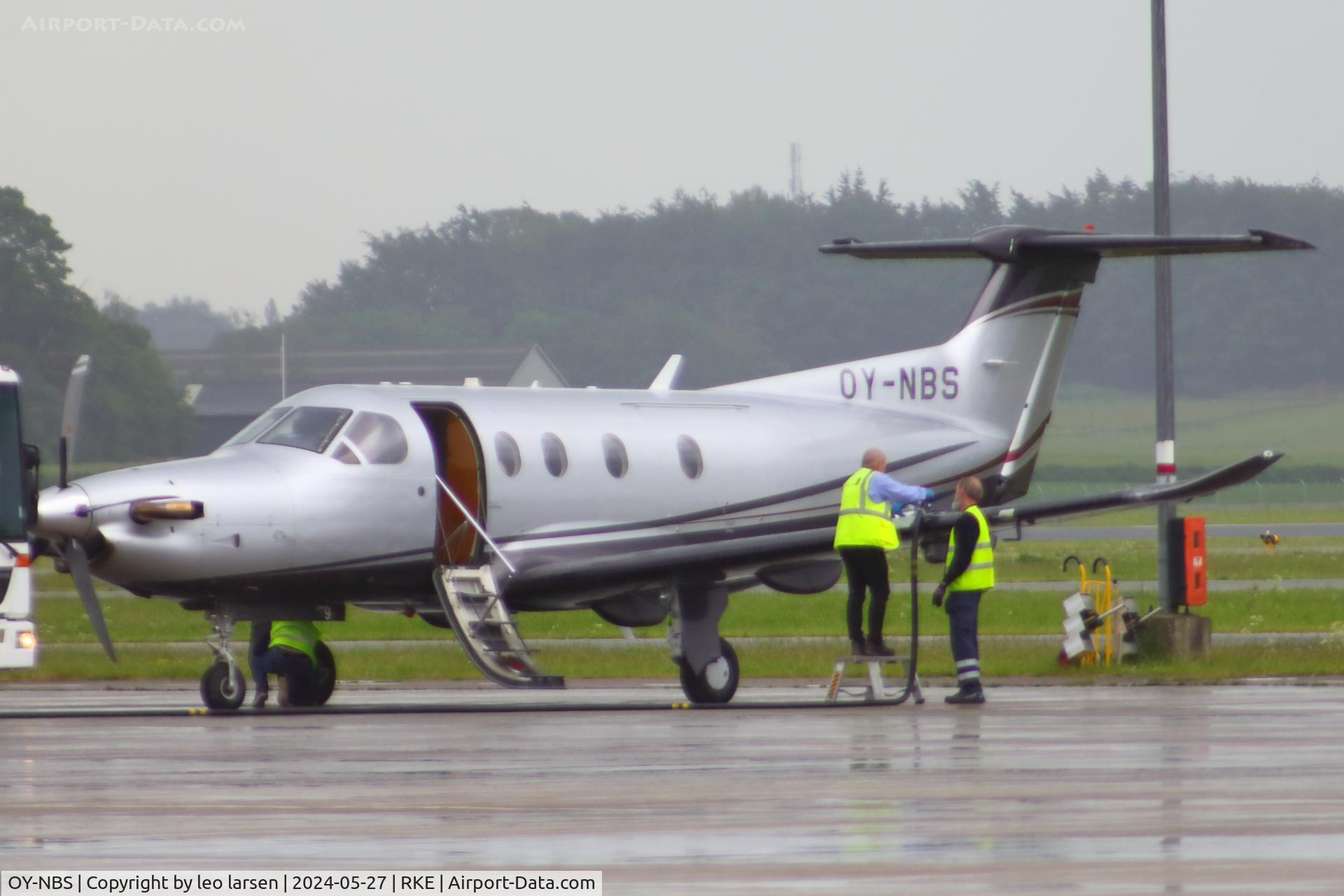 OY-NBS, 2009 Pilatus PC-12/47E C/N 1179, Roskilde 27.5.2024