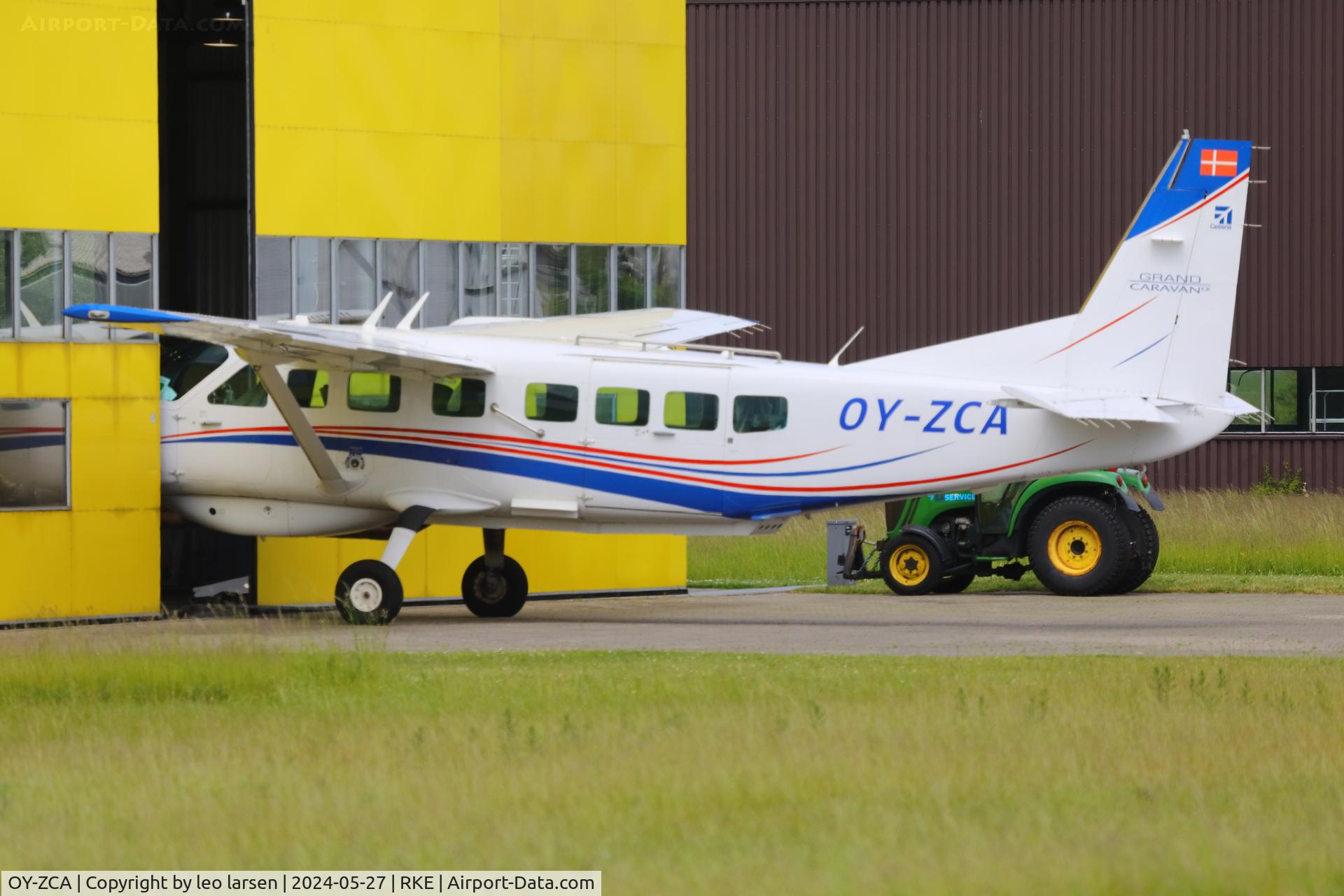 OY-ZCA, 2014 Cessna 208B Grand Caravan EX C/N 208B-5128, Roskilde 27.5.2024