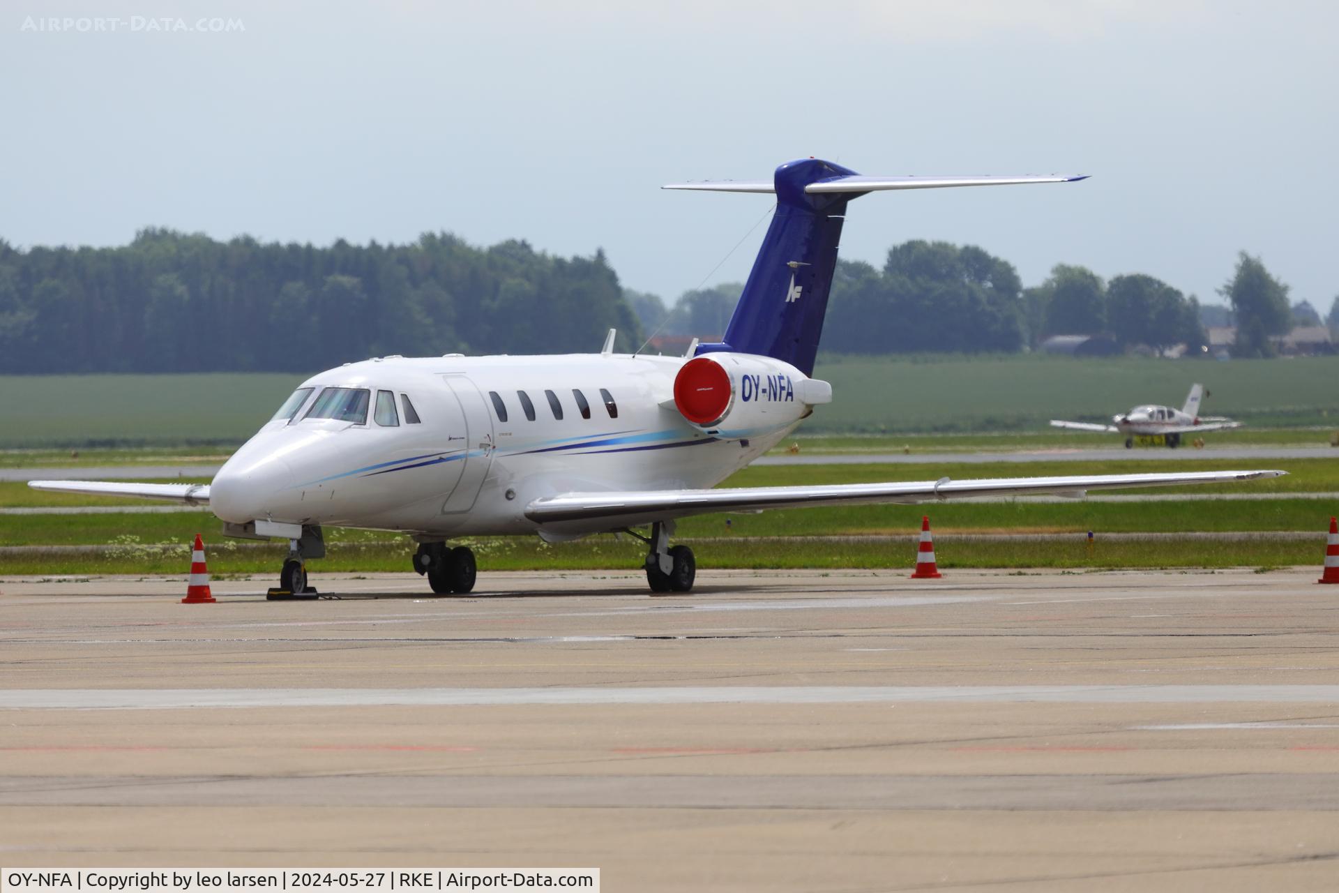 OY-NFA, 1999 Cessna 650 Citation VII C/N 650-7110, Roskilde 27.5.2024