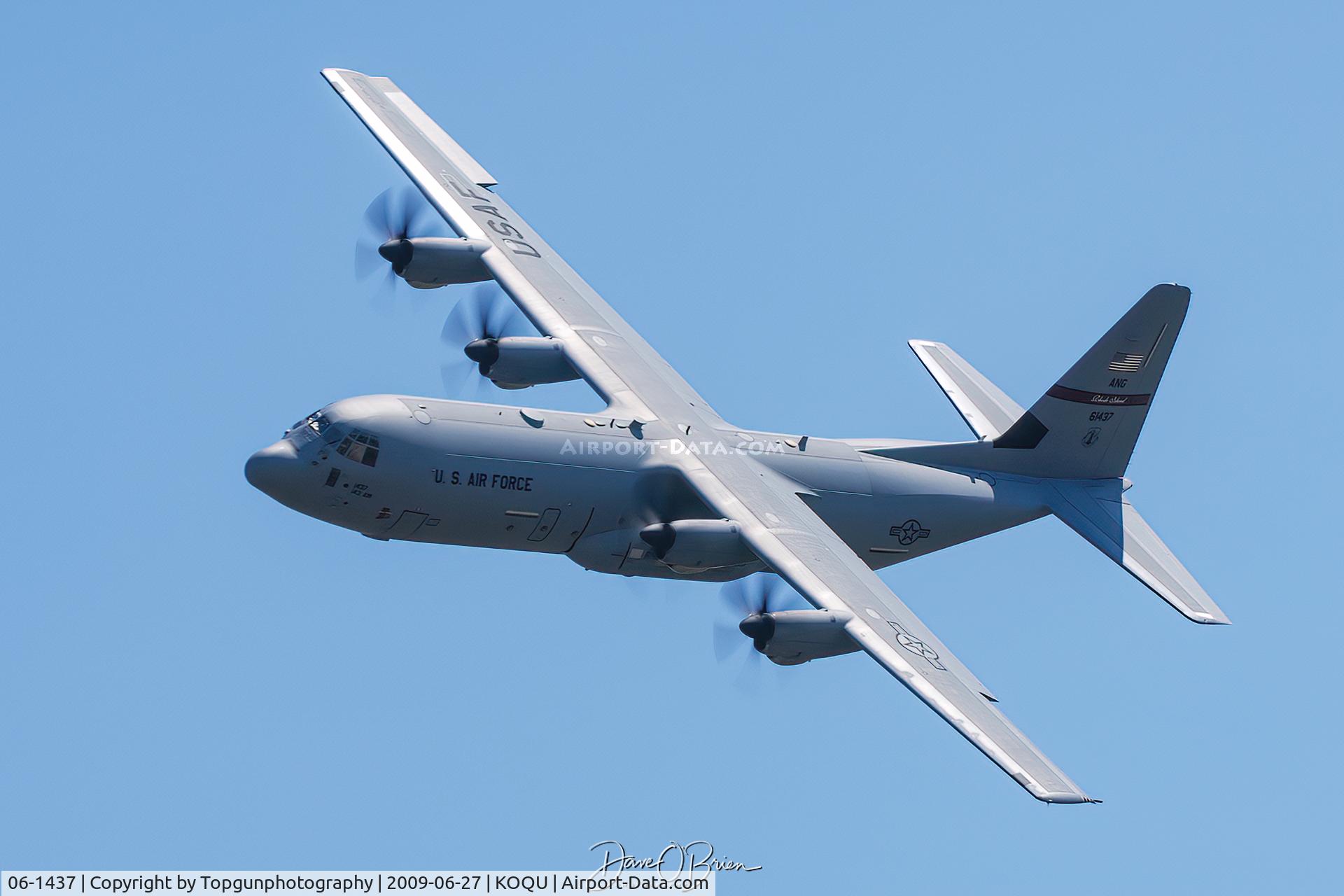 06-1437, 2007 Lockheed Martin C-130J-30 Super Hercules C/N 382-5586, RHODY11 Demo for the 09 Rhode Island air show