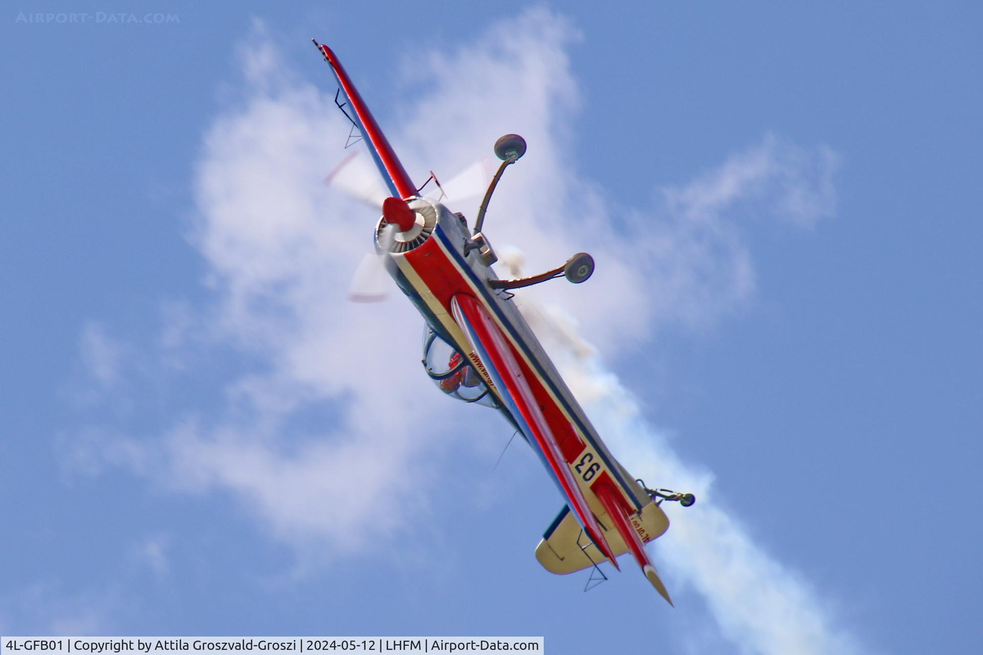 4L-GFB01, Yakovlev Yak-55 C/N 901010, LHFM - Fertöszentmiklós Meidl-Airport, Hungary - Skyview Airshow 2024