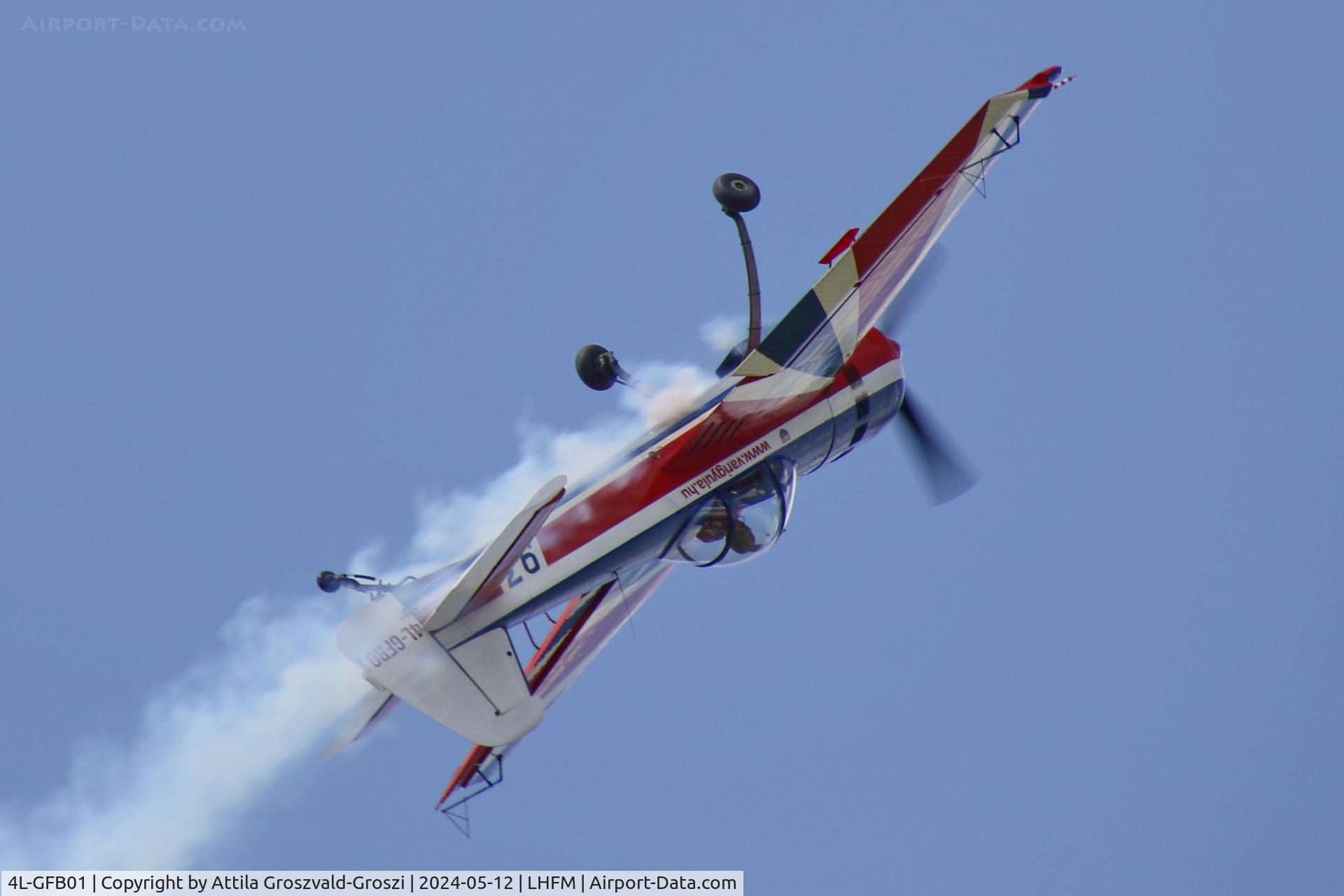 4L-GFB01, Yakovlev Yak-55 C/N 901010, LHFM - Fertöszentmiklós Meidl-Airport, Hungary - Skyview Airshow 2024