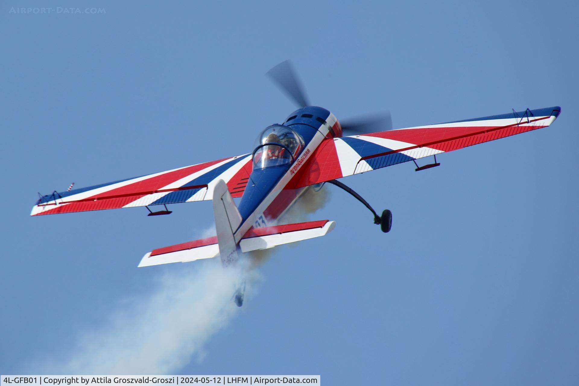 4L-GFB01, Yakovlev Yak-55 C/N 901010, LHFM - Fertöszentmiklós Meidl-Airport, Hungary - Skyview Airshow 2024