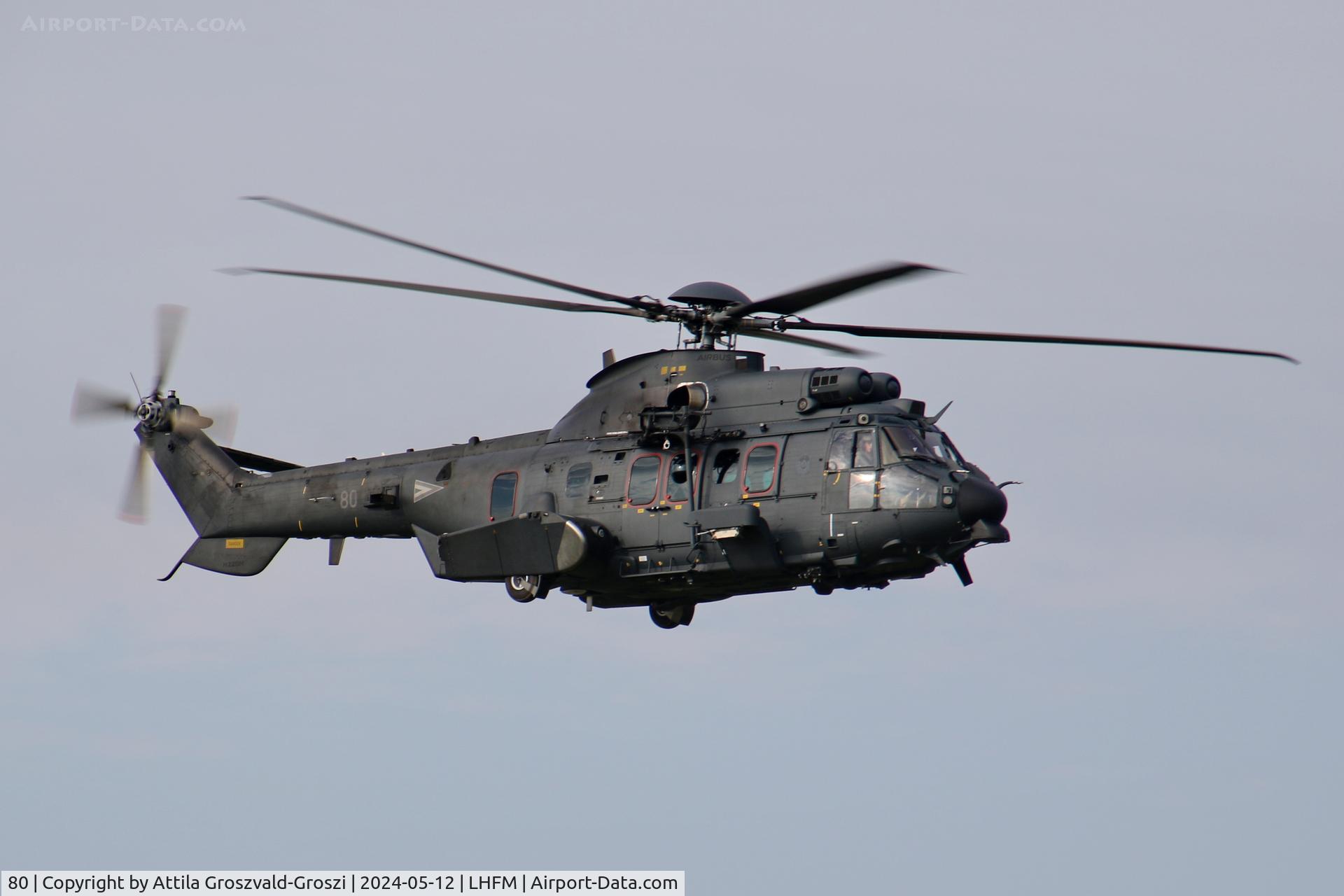 80, 2022 Airbus Helicopters H225M C/N 3117, LHFM - Fertöszentmiklós Meidl-Airport, Hungary - Skyview Airshow 2024