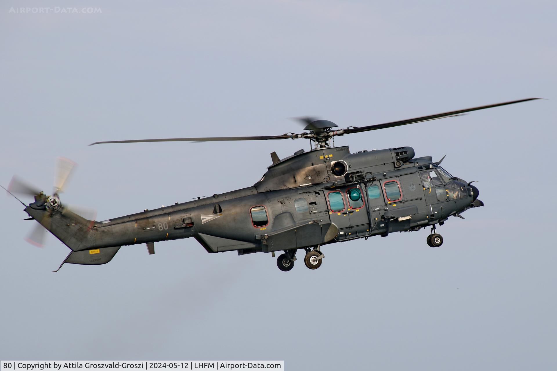 80, 2022 Airbus Helicopters H225M C/N 3117, LHFM - Fertöszentmiklós Meidl-Airport, Hungary - Skyview Airshow 2024
