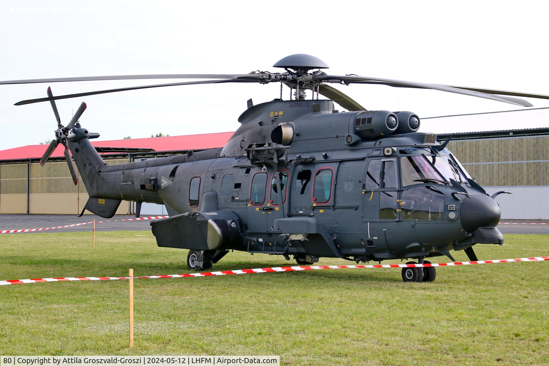 80, 2022 Airbus Helicopters H225M C/N 3117, LHFM - Fertöszentmiklós Meidl-Airport, Hungary - Skyview Airshow 2024