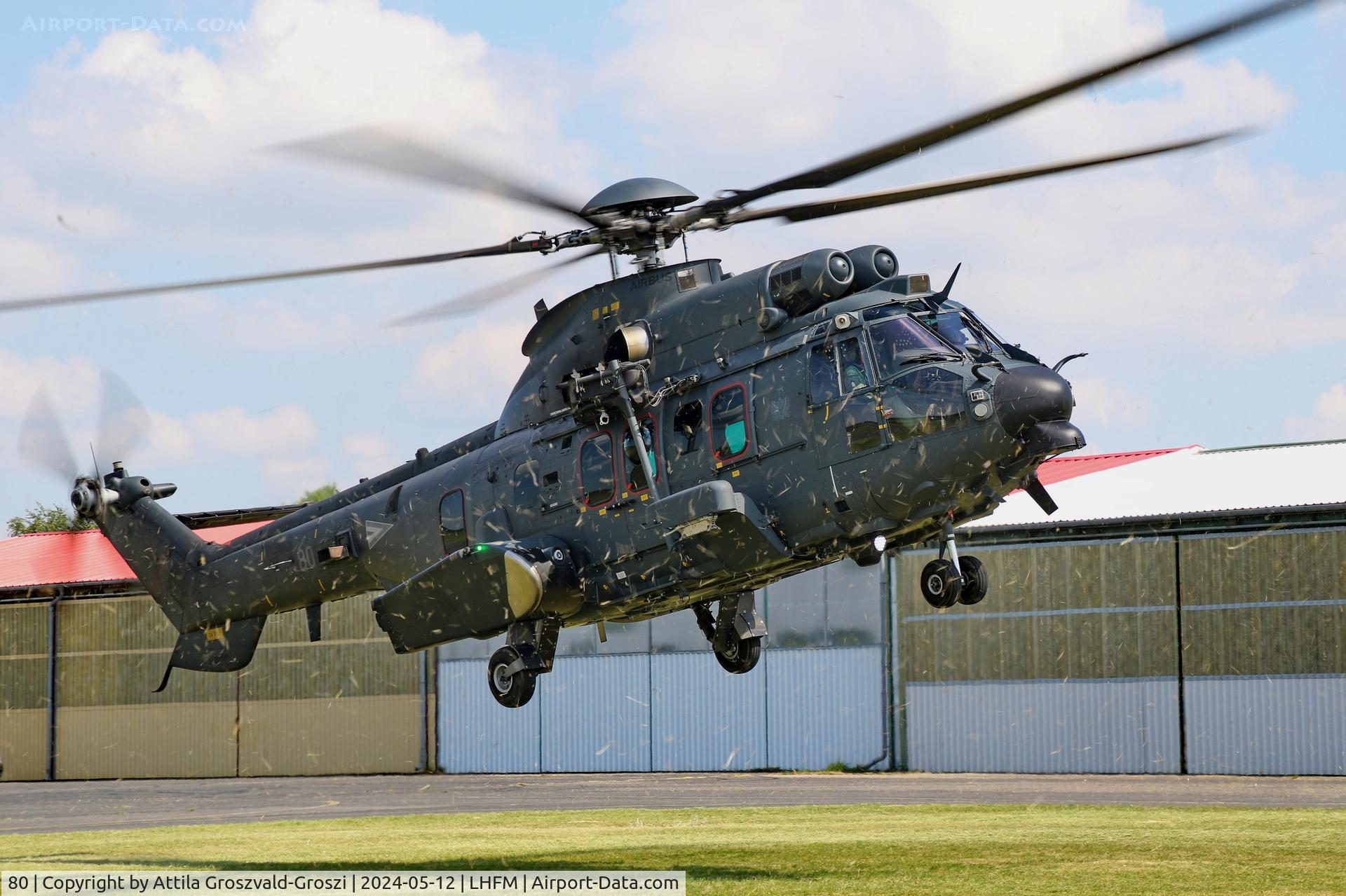 80, 2022 Airbus Helicopters H225M C/N 3117, LHFM - Fertöszentmiklós Meidl-Airport, Hungary - Skyview Airshow 2024