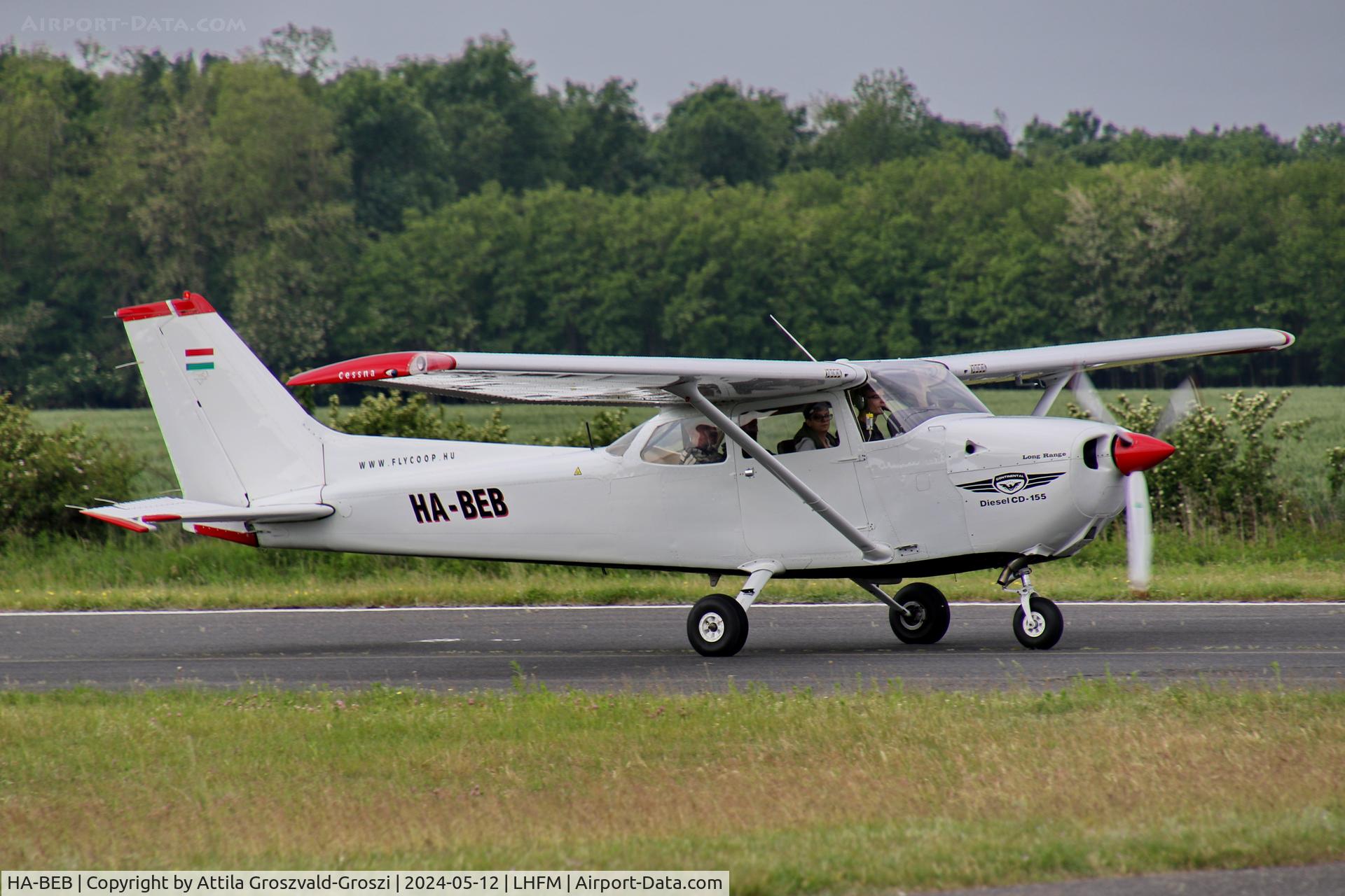 HA-BEB, 1978 Reims F172N Skyhawk Diesel Skyhawk C/N F172-01745, LHFM - Fertöszentmiklós Meidl-Airport, Hungary - Skyview Airshow 2024