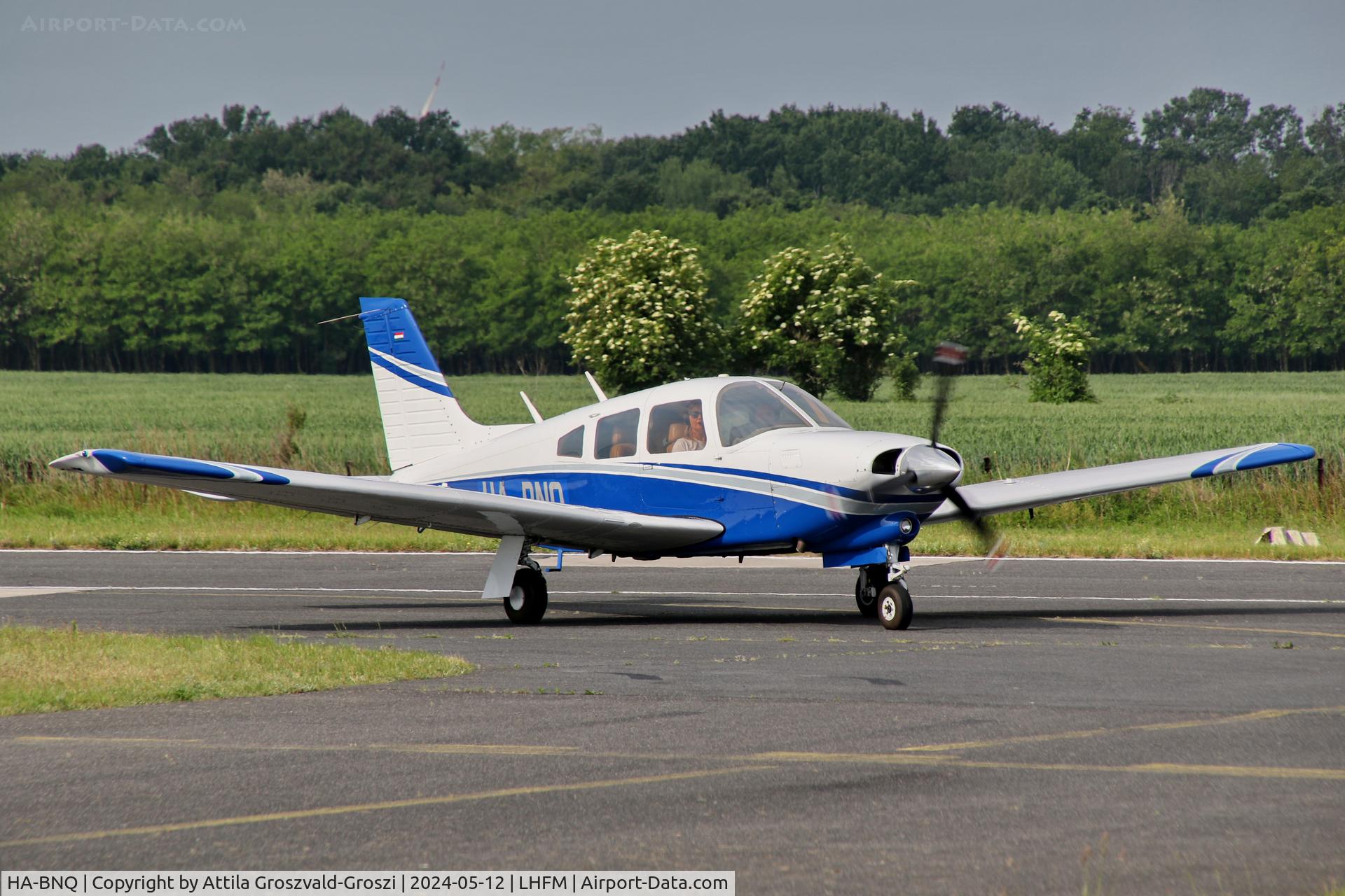 HA-BNQ, 1977 Piper PA-28R-201T Cherokee Arrow III C/N 28R-7703212, LHFM - Fertöszentmiklós Meidl-Airport, Hungary - Skyview Airshow 2024