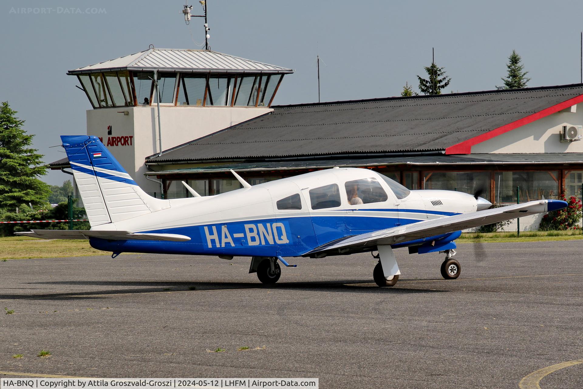 HA-BNQ, 1977 Piper PA-28R-201T Cherokee Arrow III C/N 28R-7703212, LHFM - Fertöszentmiklós Meidl-Airport, Hungary - Skyview Airshow 2024