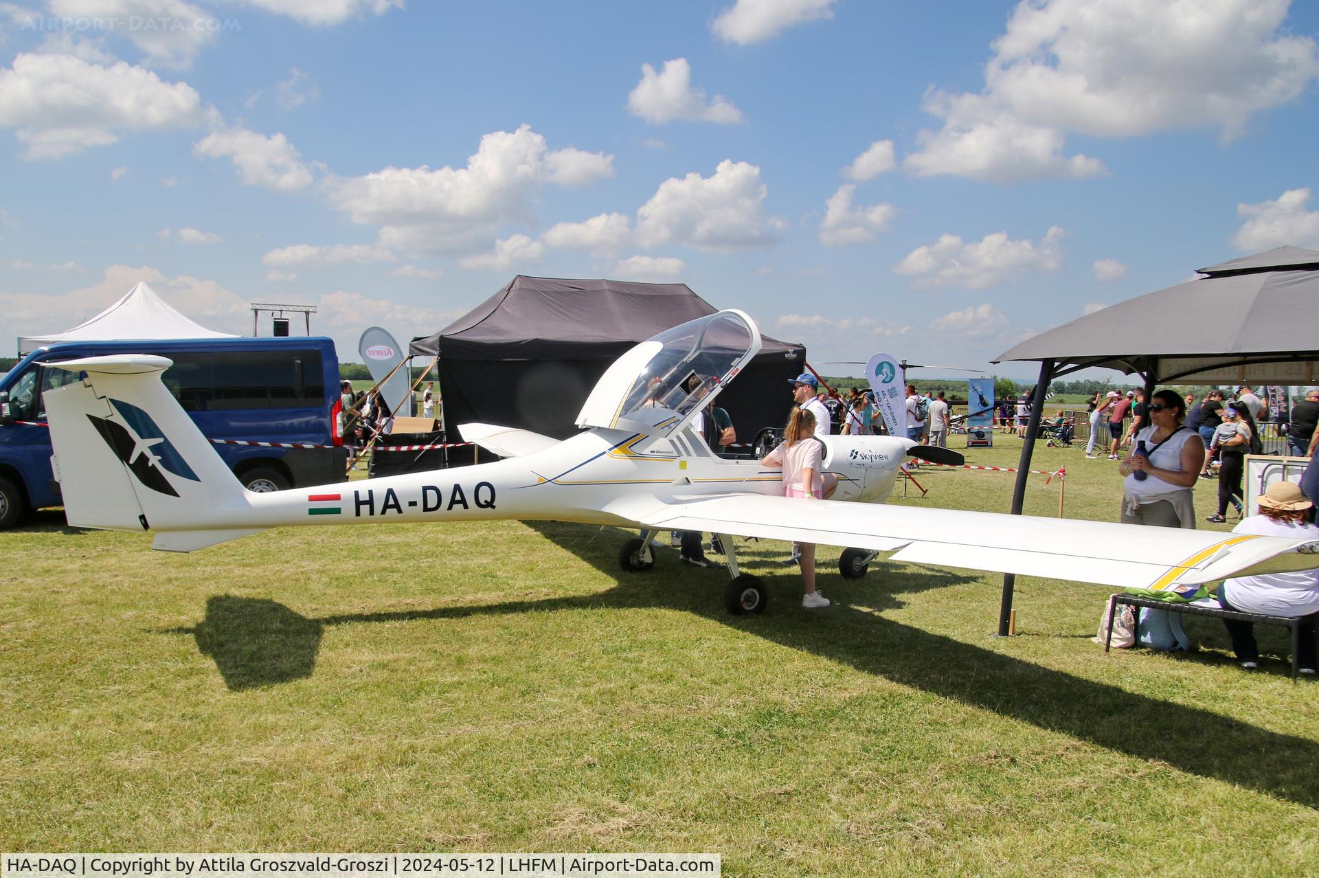 HA-DAQ, 1997 Diamond DA-20A-1 Katana C/N 10263, LHFM - Fertöszentmiklós Meidl-Airport, Hungary - Skyview Airshow 2024