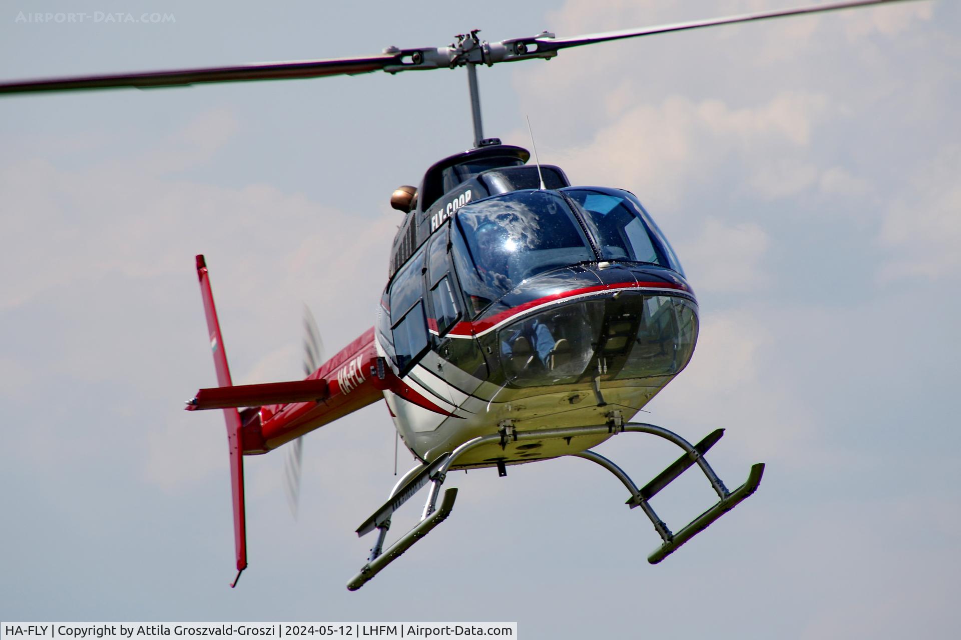 HA-FLY, 1969 Bell 206B JetRanger III C/N 488, LHFM - Fertöszentmiklós Meidl-Airport, Hungary - Skyview Airshow 2024