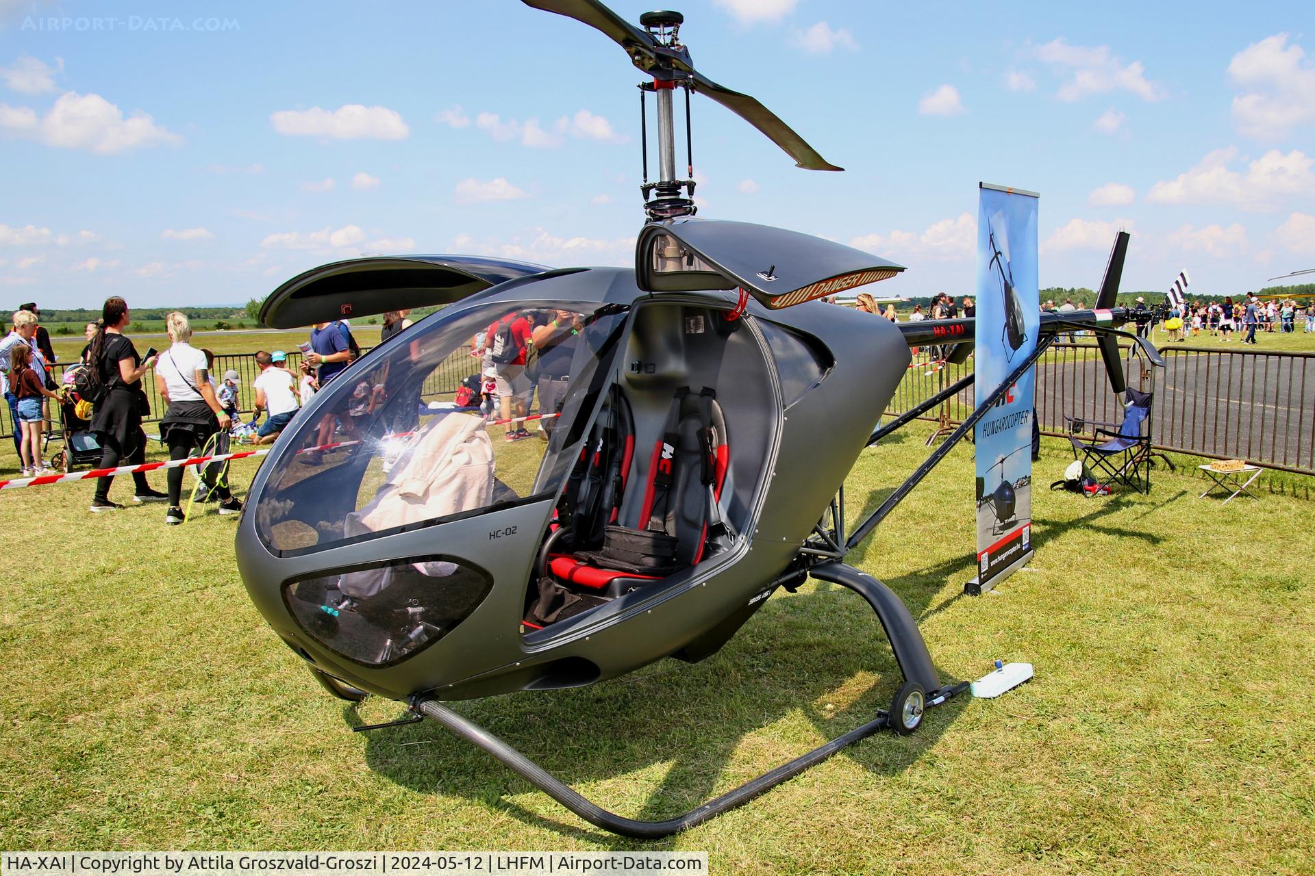 HA-XAI, Hungarocopter HC-02 C/N HC-022-2020/01, LHFM - Fertöszentmiklós Meidl-Airport, Hungary - Skyview Airshow 2024