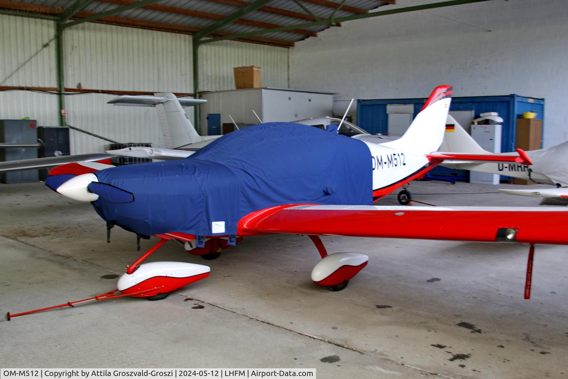 OM-M512, 2008 CZAW SportCruiser C/N 08SC144, LHFM - Fertöszentmiklós Meidl-Airport, Hungary