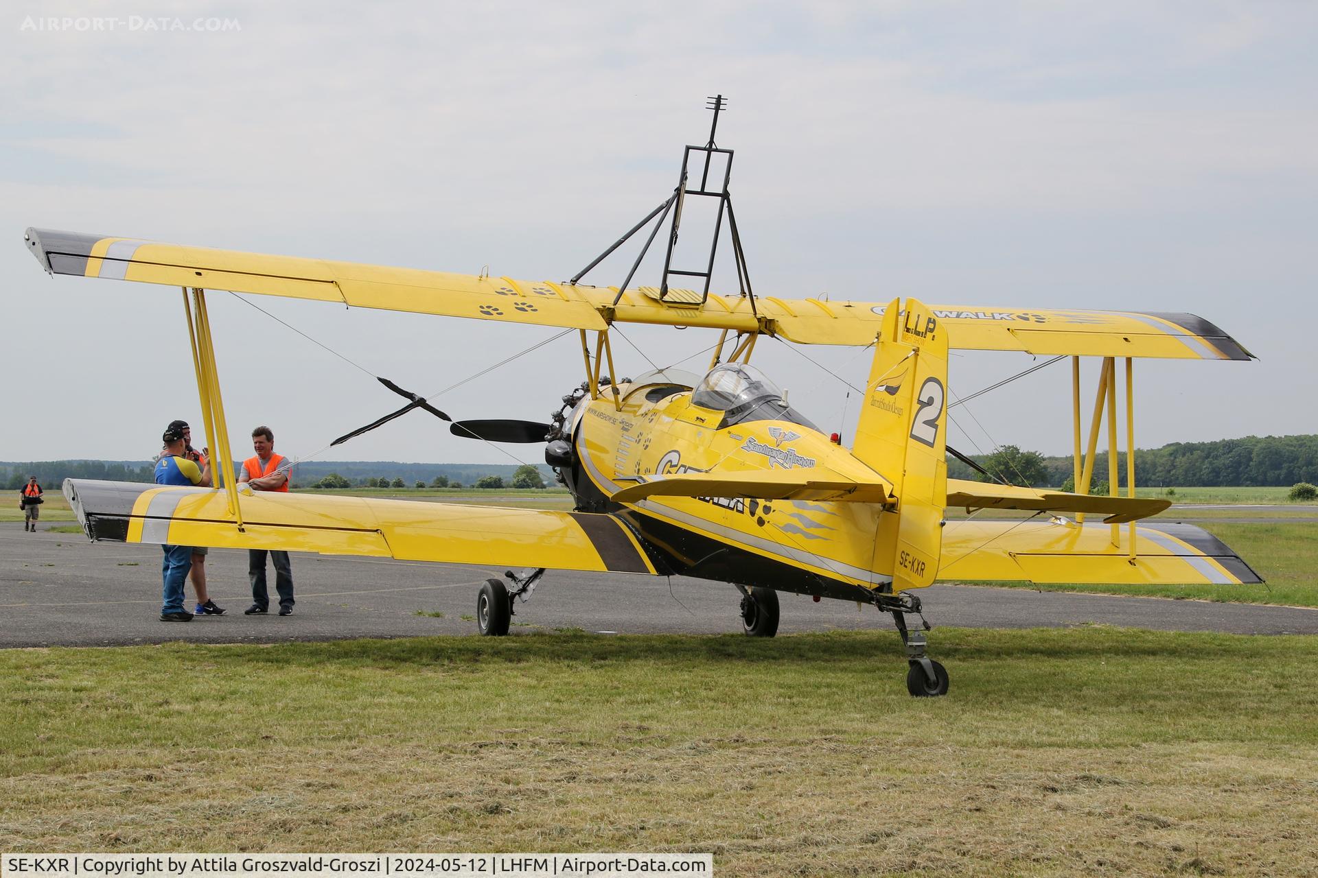 SE-KXR, 1973 Grumman G.164A Show Cat C/N 1120, LHFM - Fertöszentmiklós Meidl-Airport, Hungary - Skyview Airshow 2024