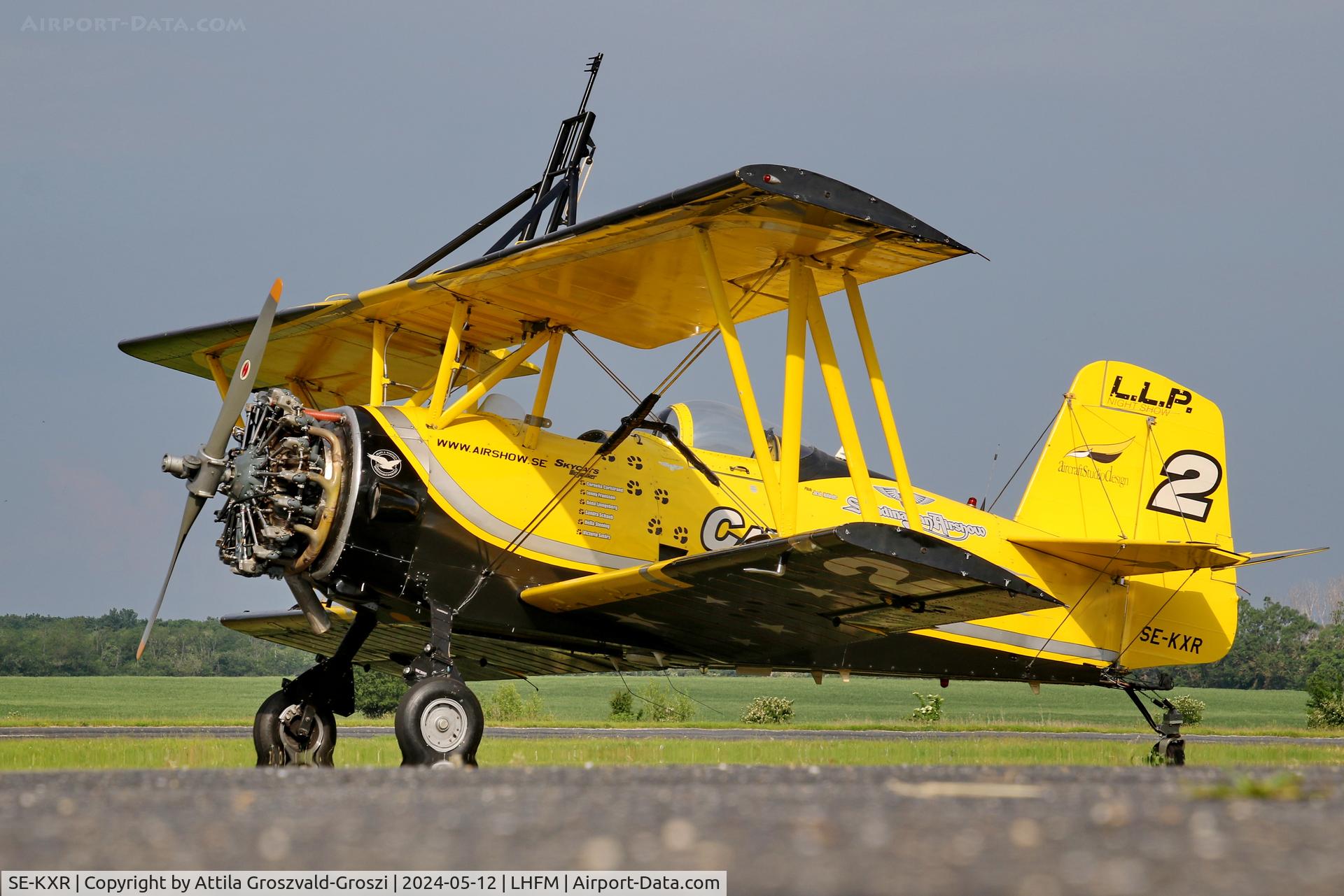 SE-KXR, 1973 Grumman G.164A Show Cat C/N 1120, LHFM - Fertöszentmiklós Meidl-Airport, Hungary - Skyview Airshow 2024