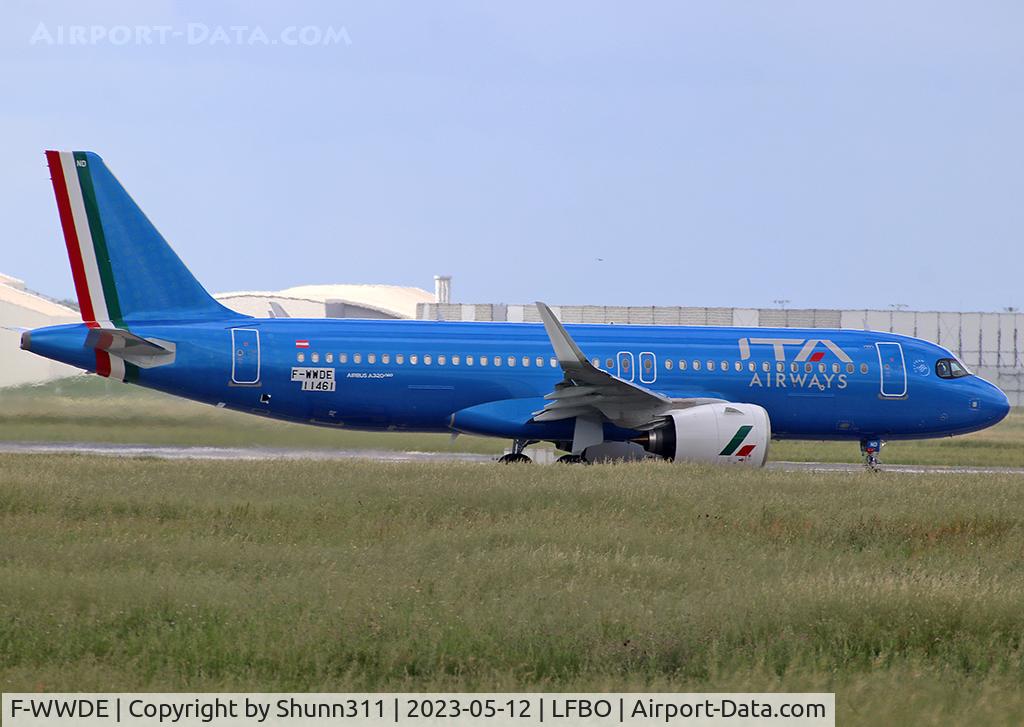 F-WWDE, 2023 Airbus A320-272N C/N 11461, C/n 11461 - To be EI-IND