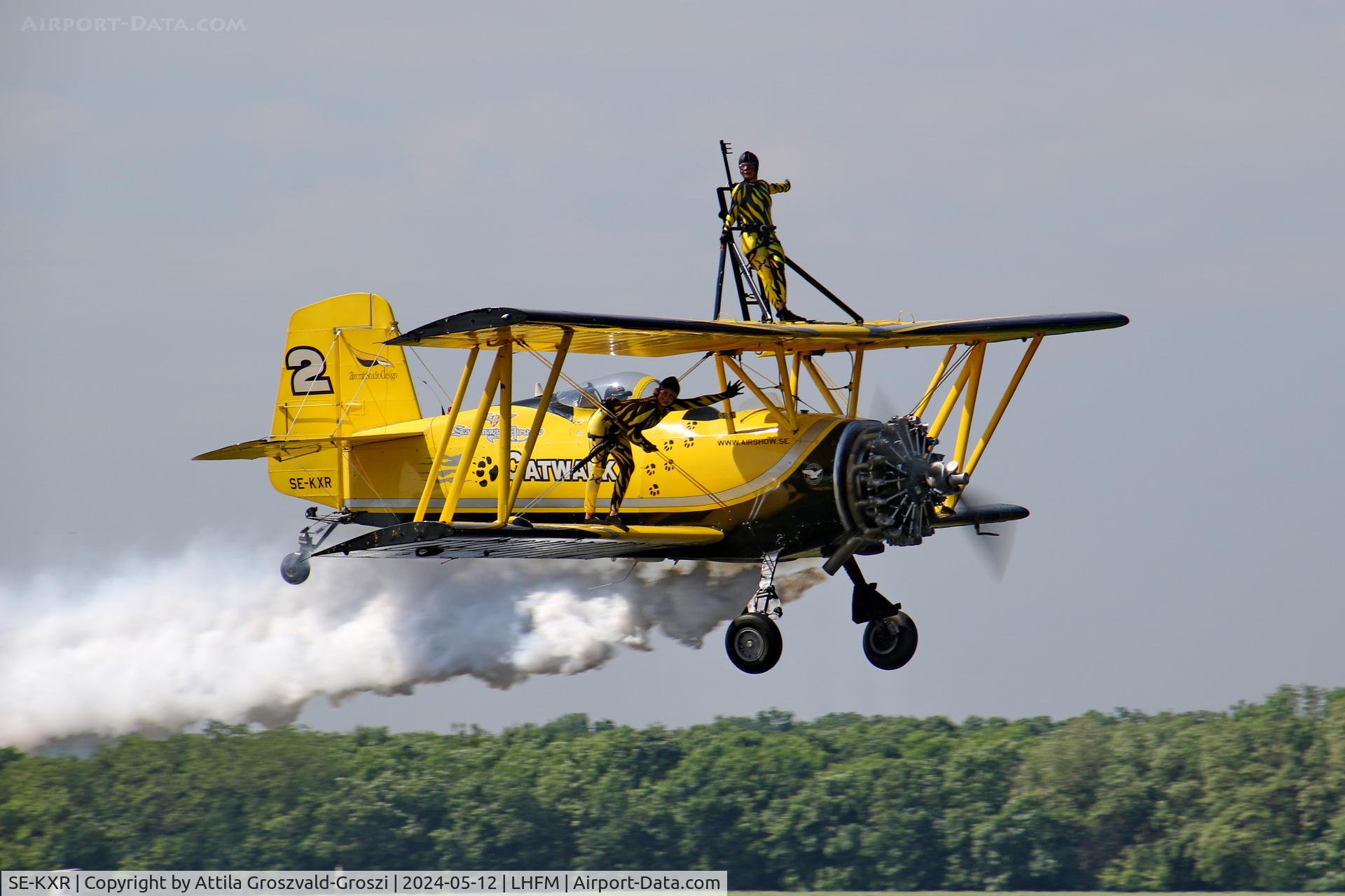 SE-KXR, 1973 Grumman G.164A Show Cat C/N 1120, LHFM - Fertöszentmiklós Meidl-Airport, Hungary - Skyview Airshow 2024